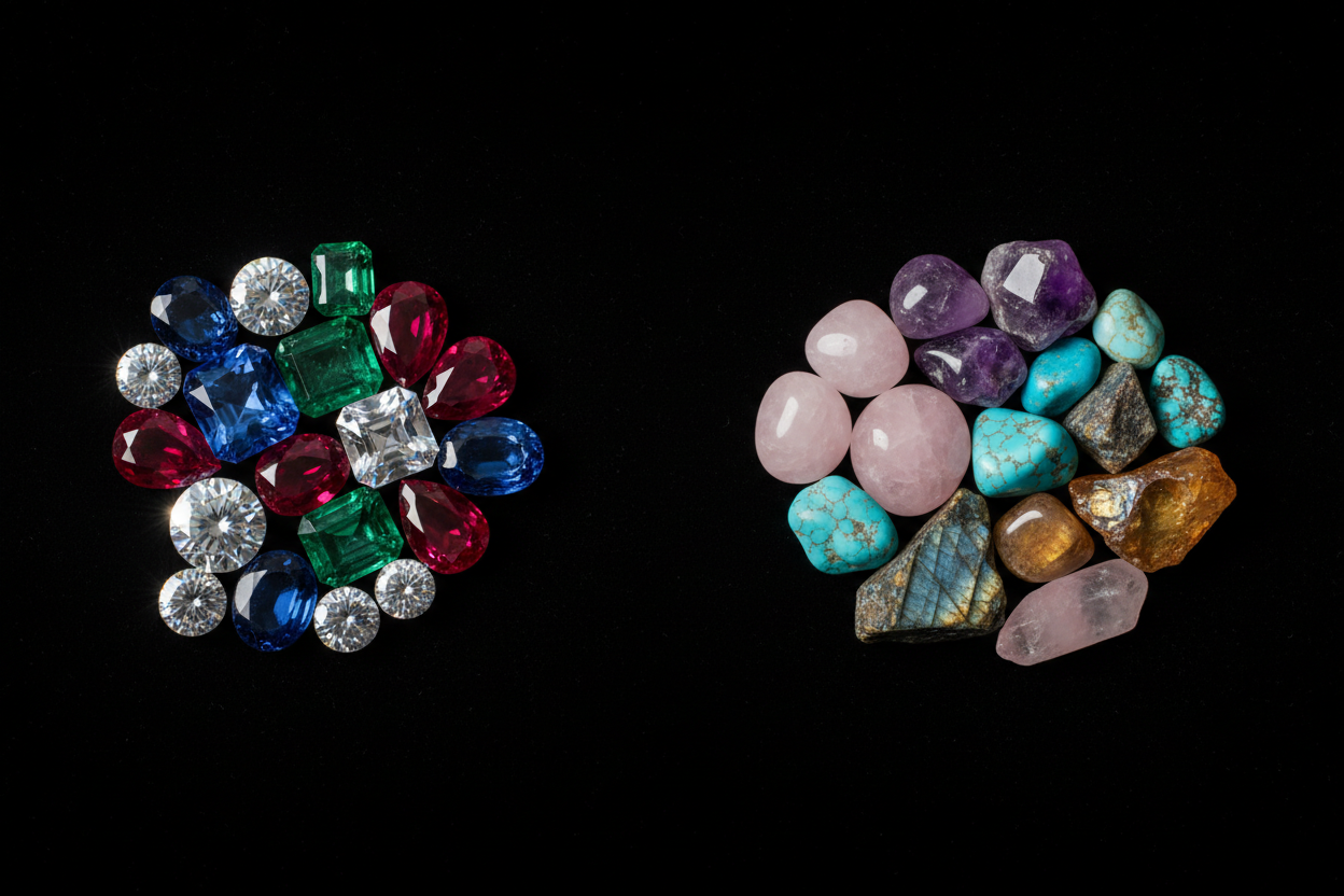 Precious vs Semi-Precious Stones: What's Right for You