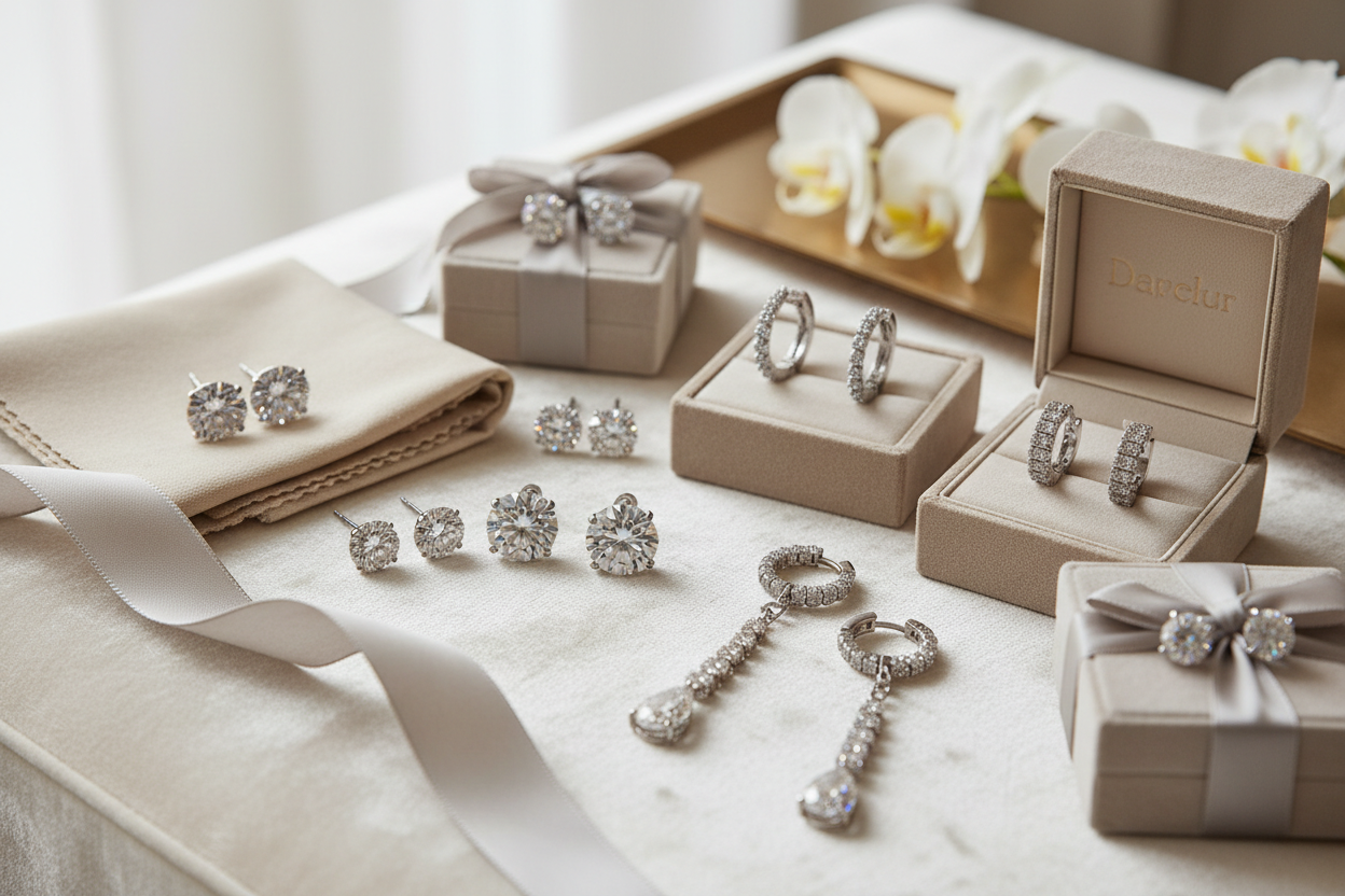 Diamond Earrings for Every Occasion: Gift Guide and Care Tips