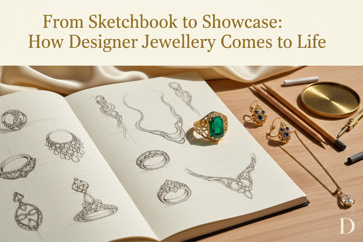 From Sketchbook to Showcase: How Designer Jewellery Comes to Life