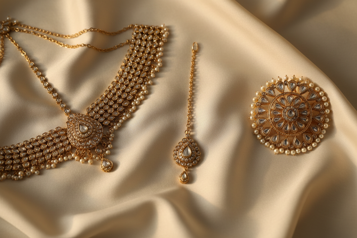Hair Accessory Features: Choosing Between Maang Tikka, Matha Patti and Sheeshphool