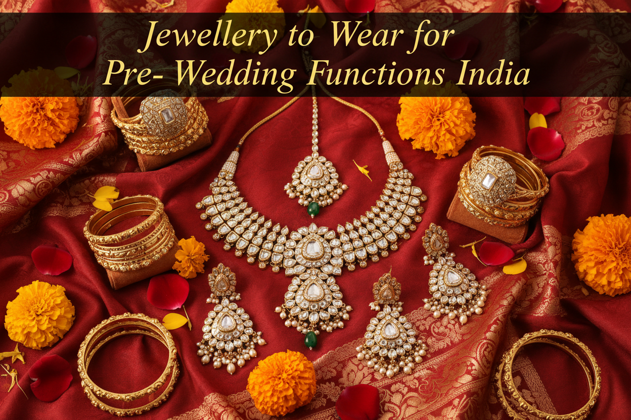 Jewellery to Wear for Pre-Wedding Functions India