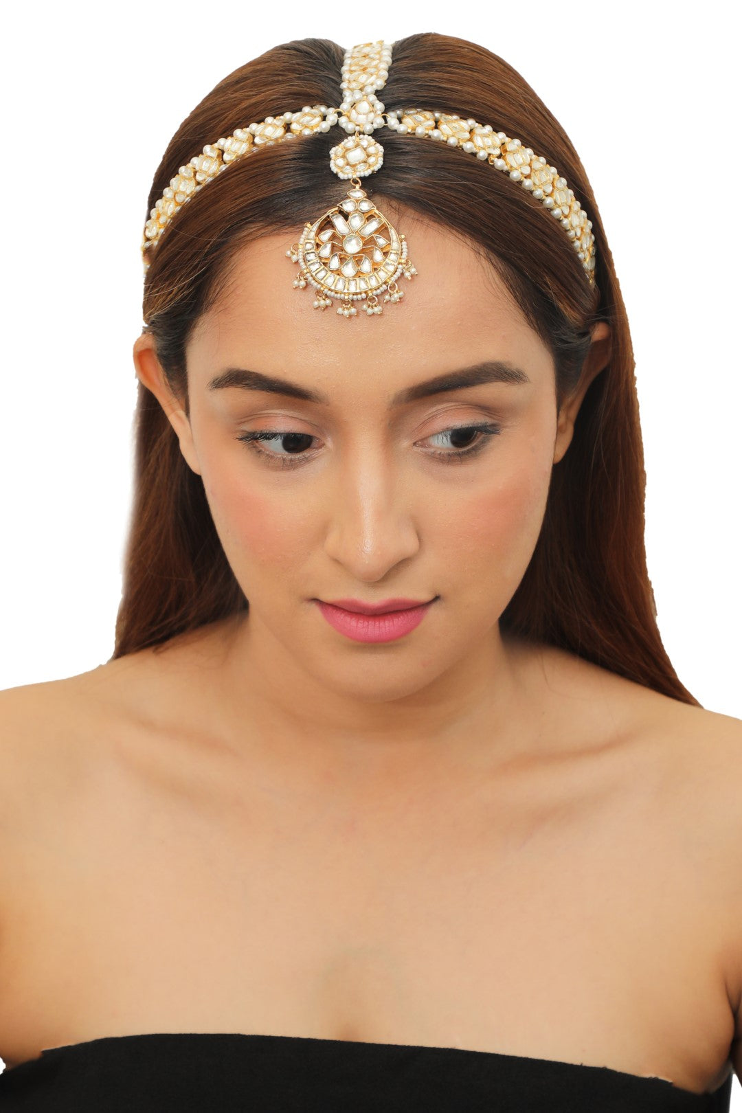 22Kt Wedding Wear Gold Plated Mathapatti