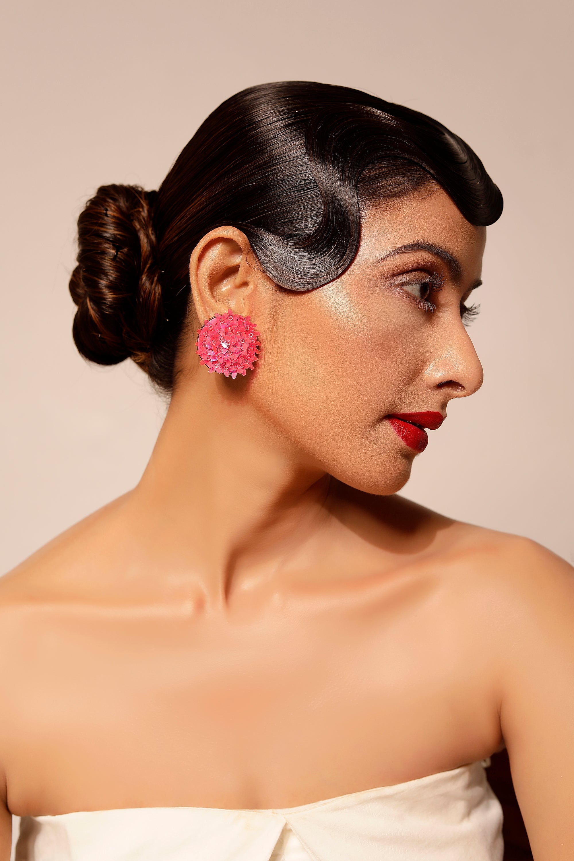 Floral Stud earrings 3