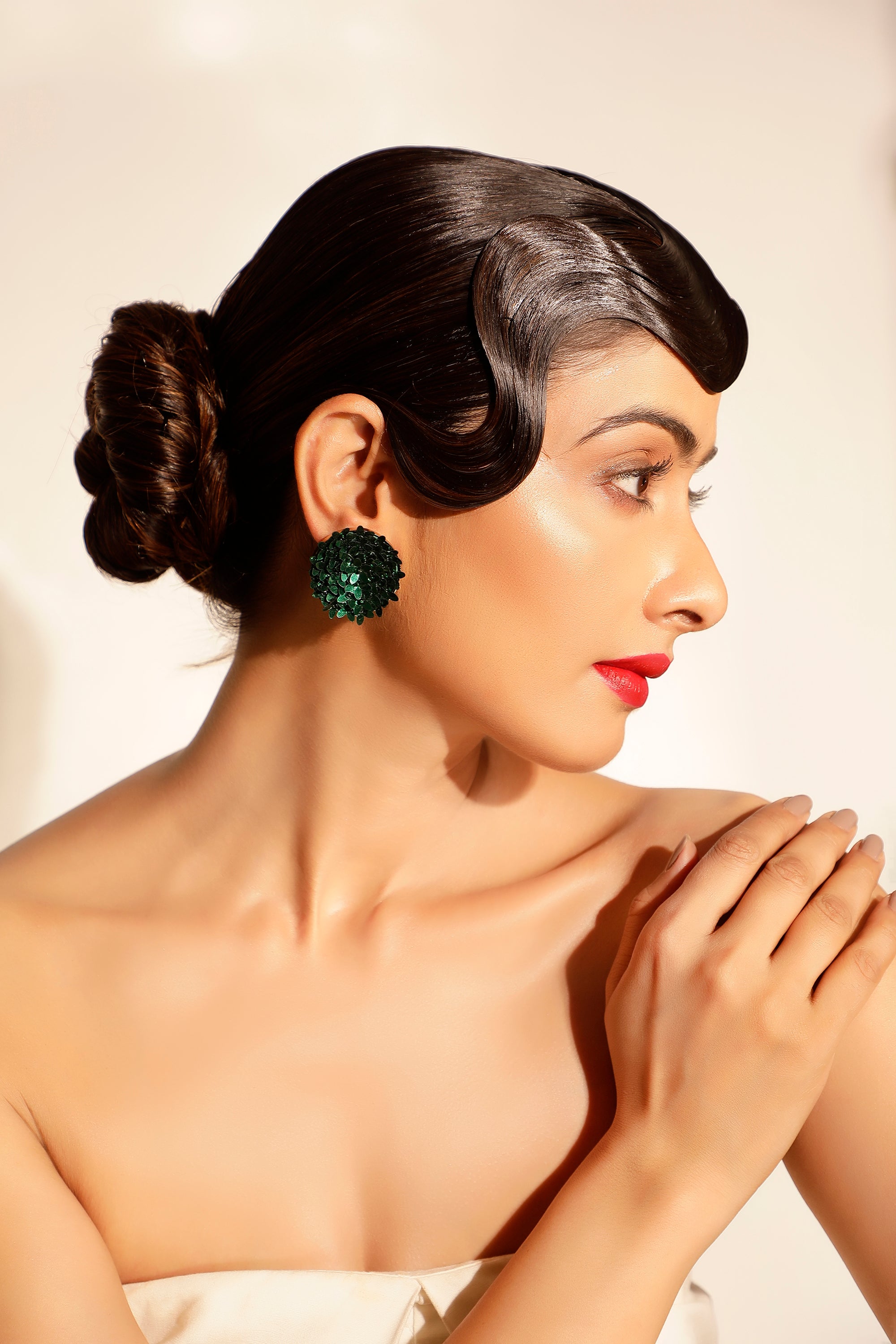 Floral Stud earrings 2