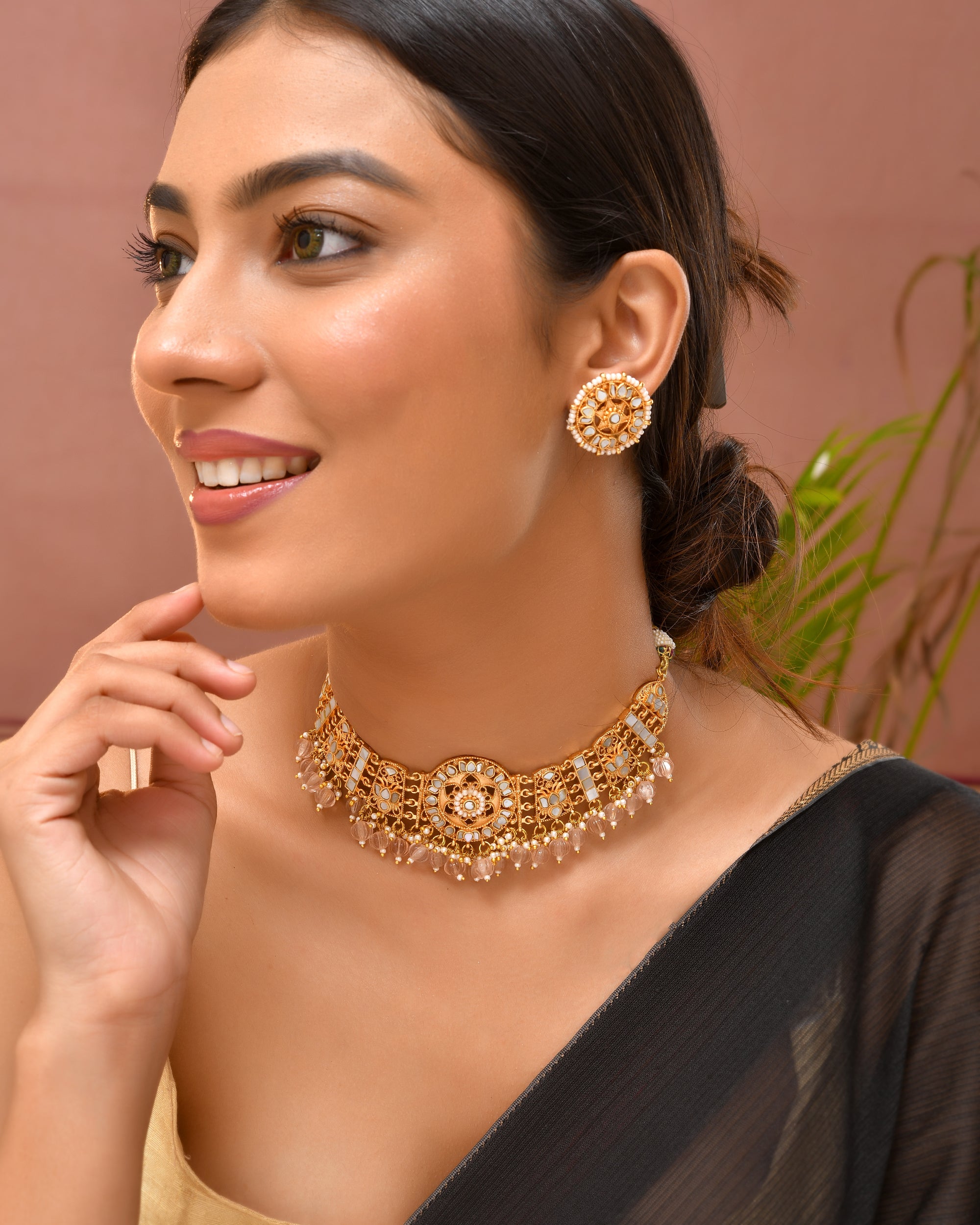 Kundan Bridal Bliss Necklace Set