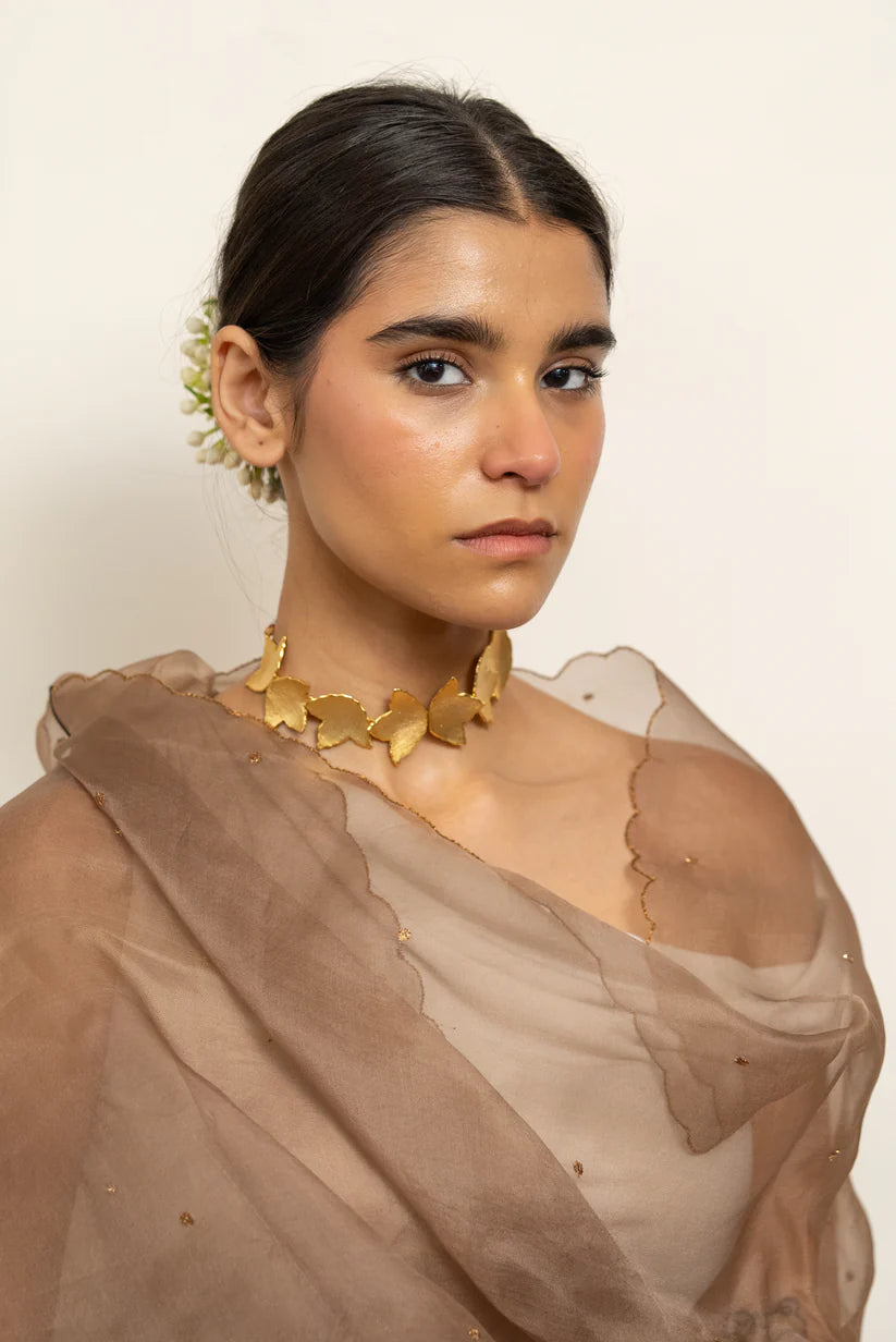 Mogra patti choker