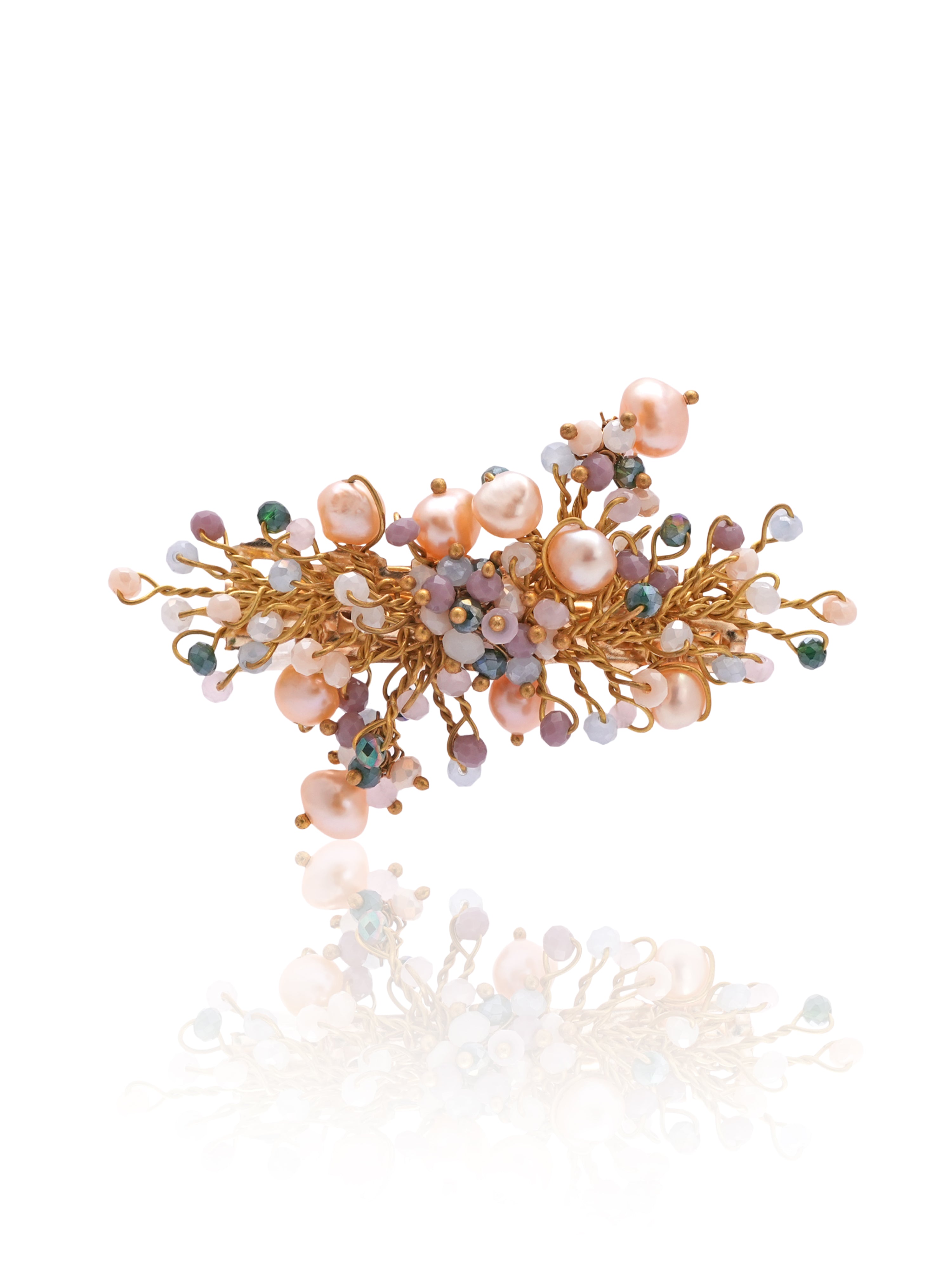Patola brooch