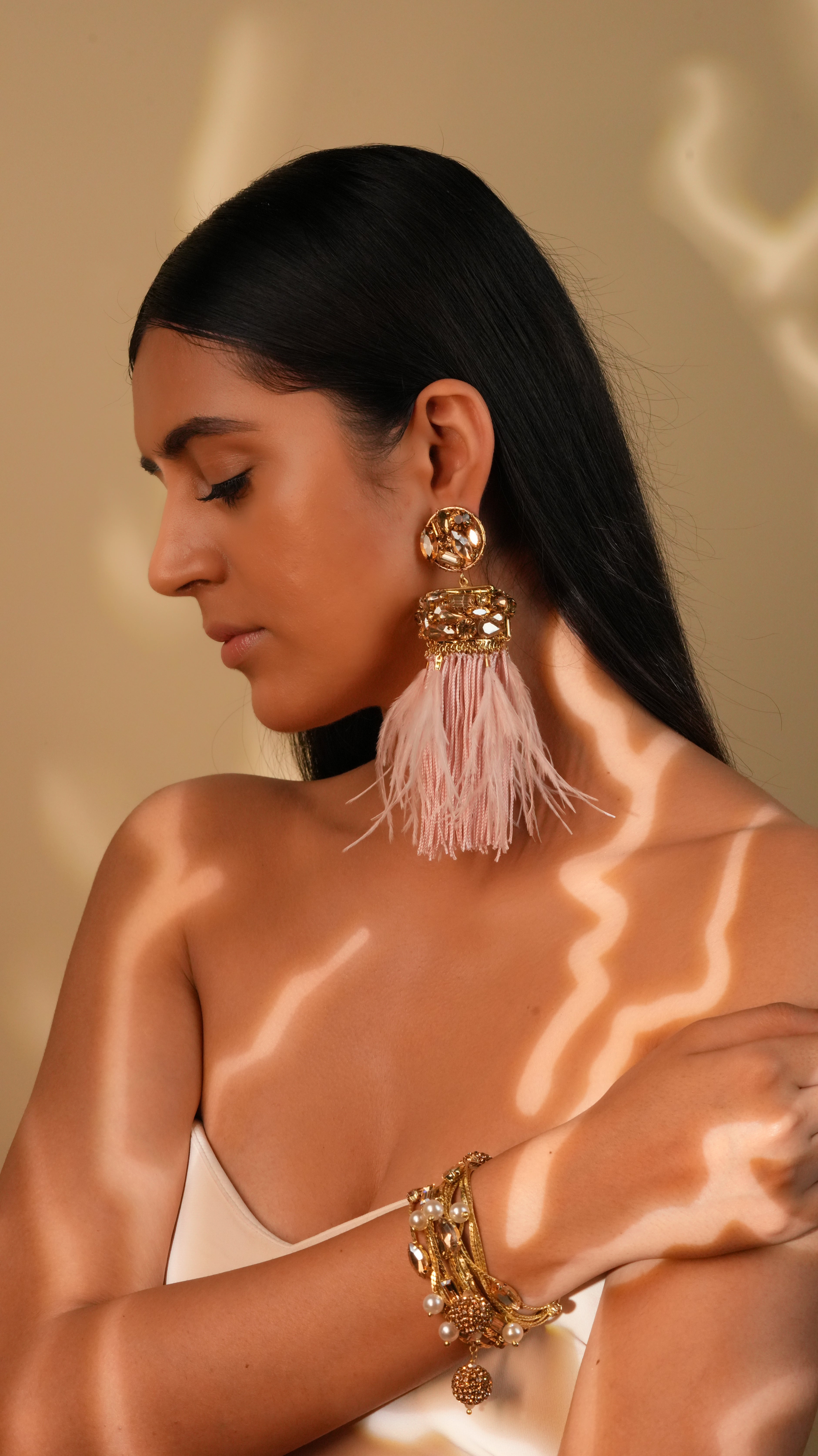 Pearl Charm Bracelet