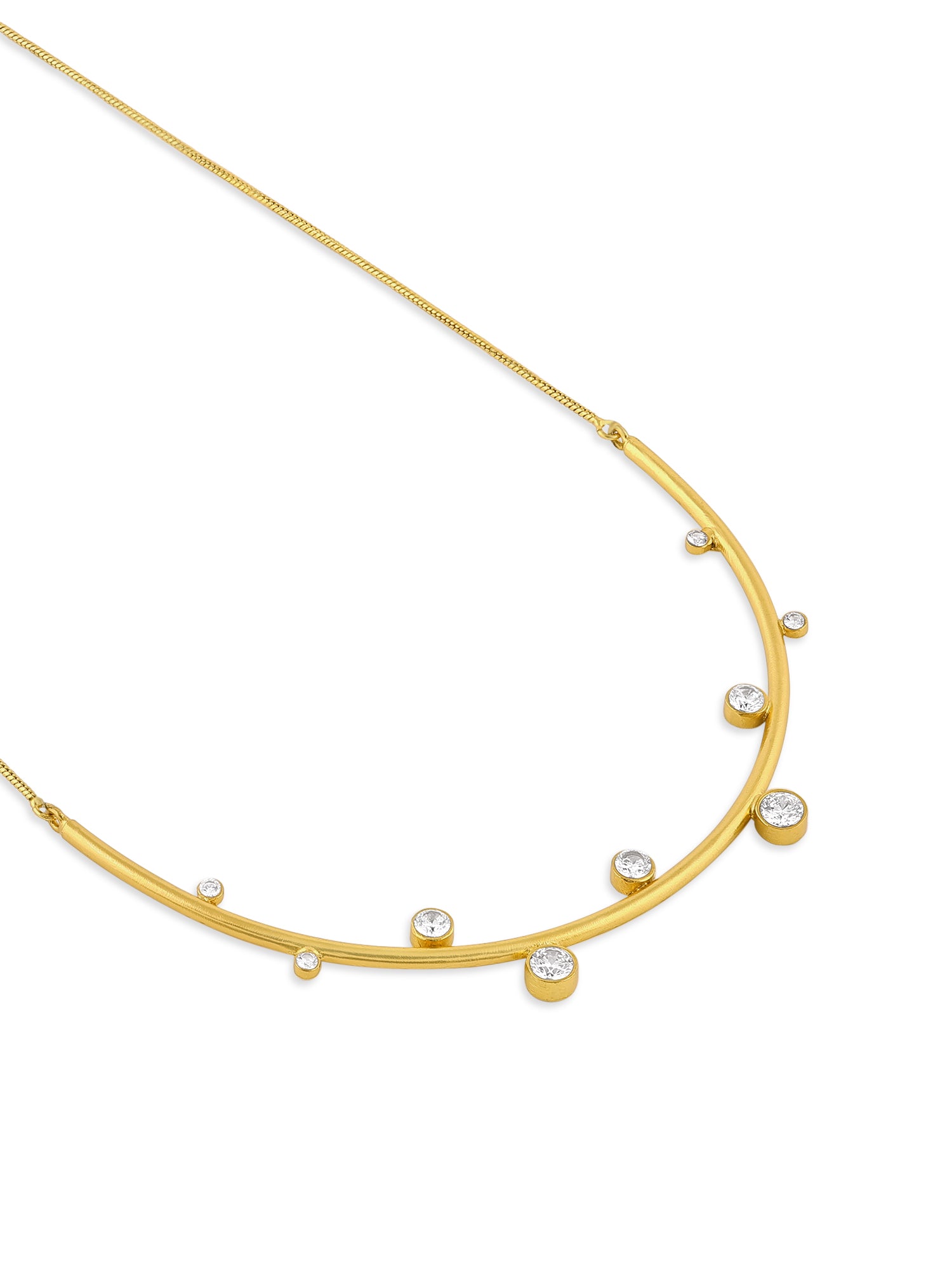Amour Diamond Wave Necklace