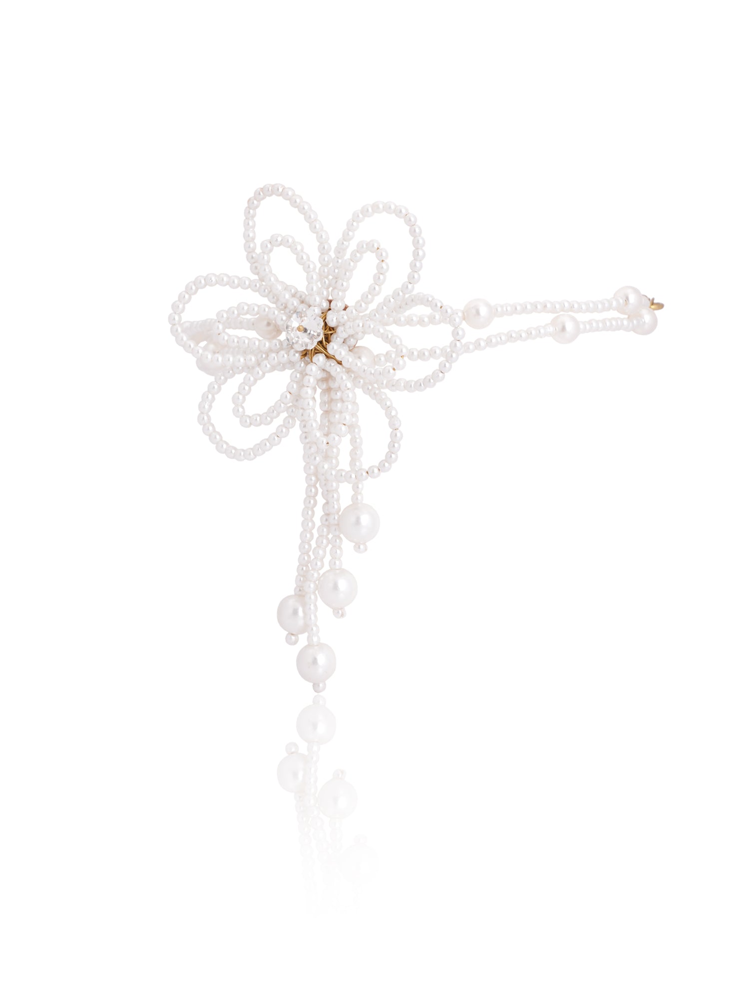 Kvetina choker white