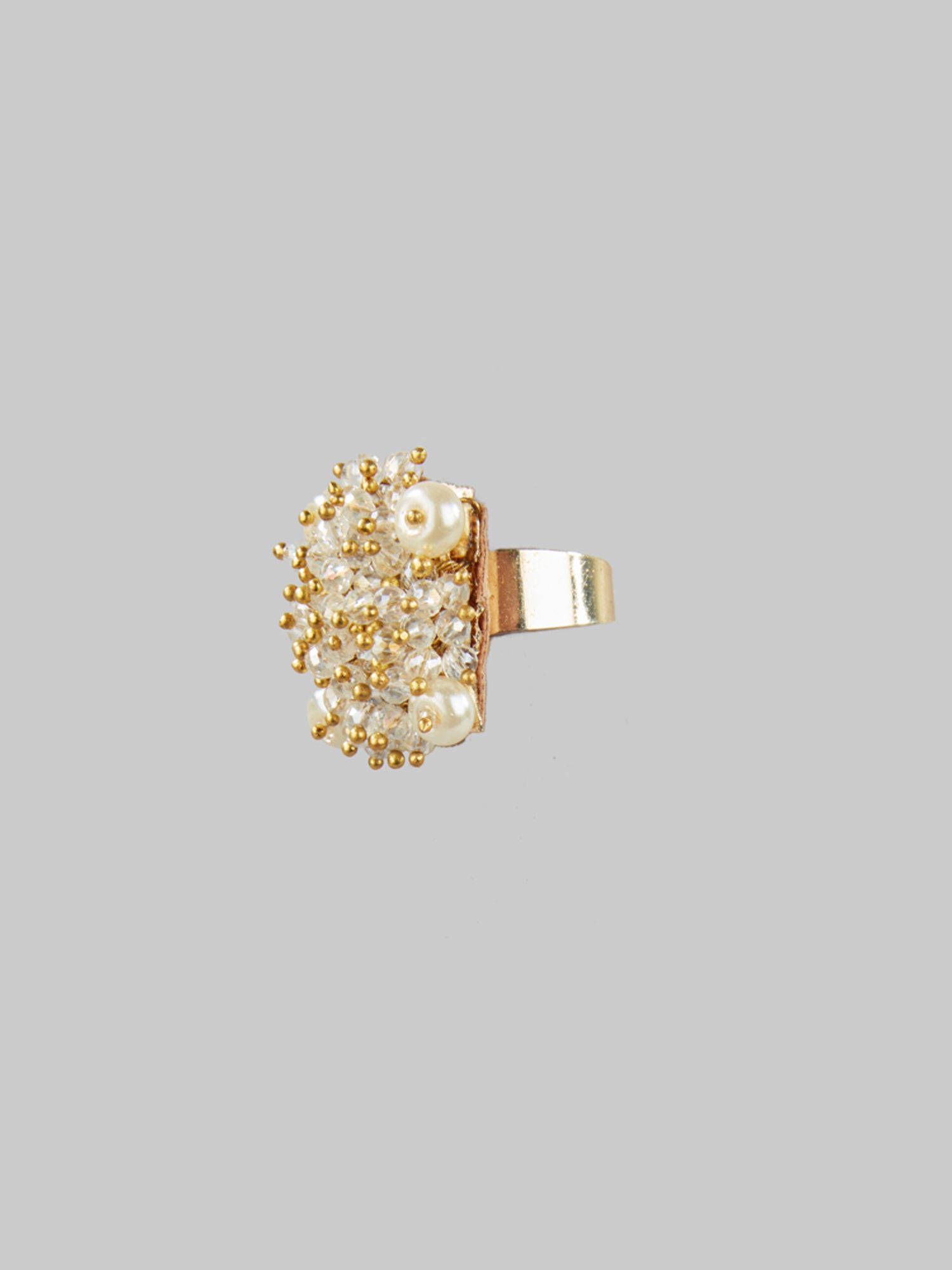 Solstice white ring