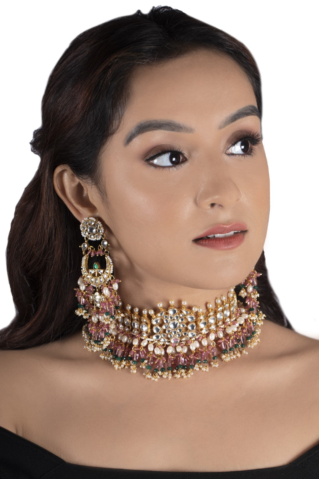 Light Pink Choker Set