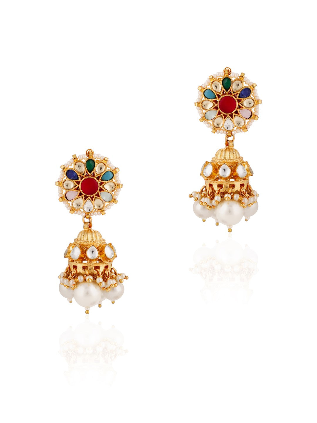 Navratna multi choker set