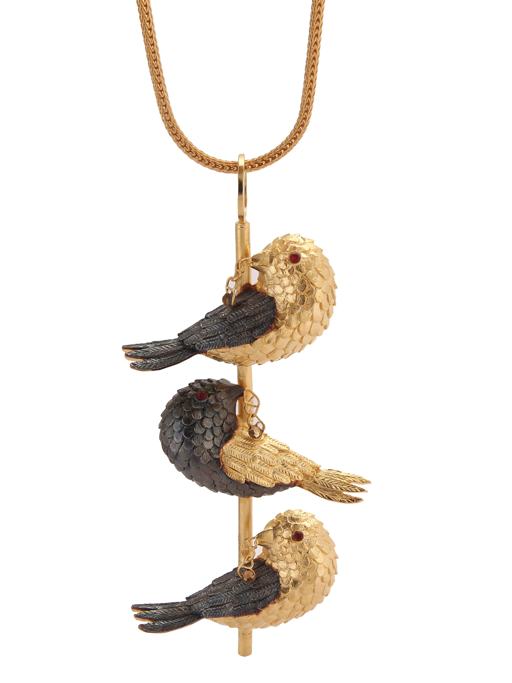 Equilibrium ethos pendant gold