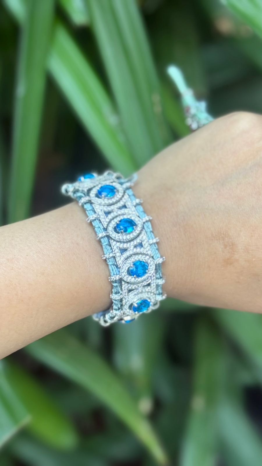 Multicolour Stone Adjustable Bracelet 6