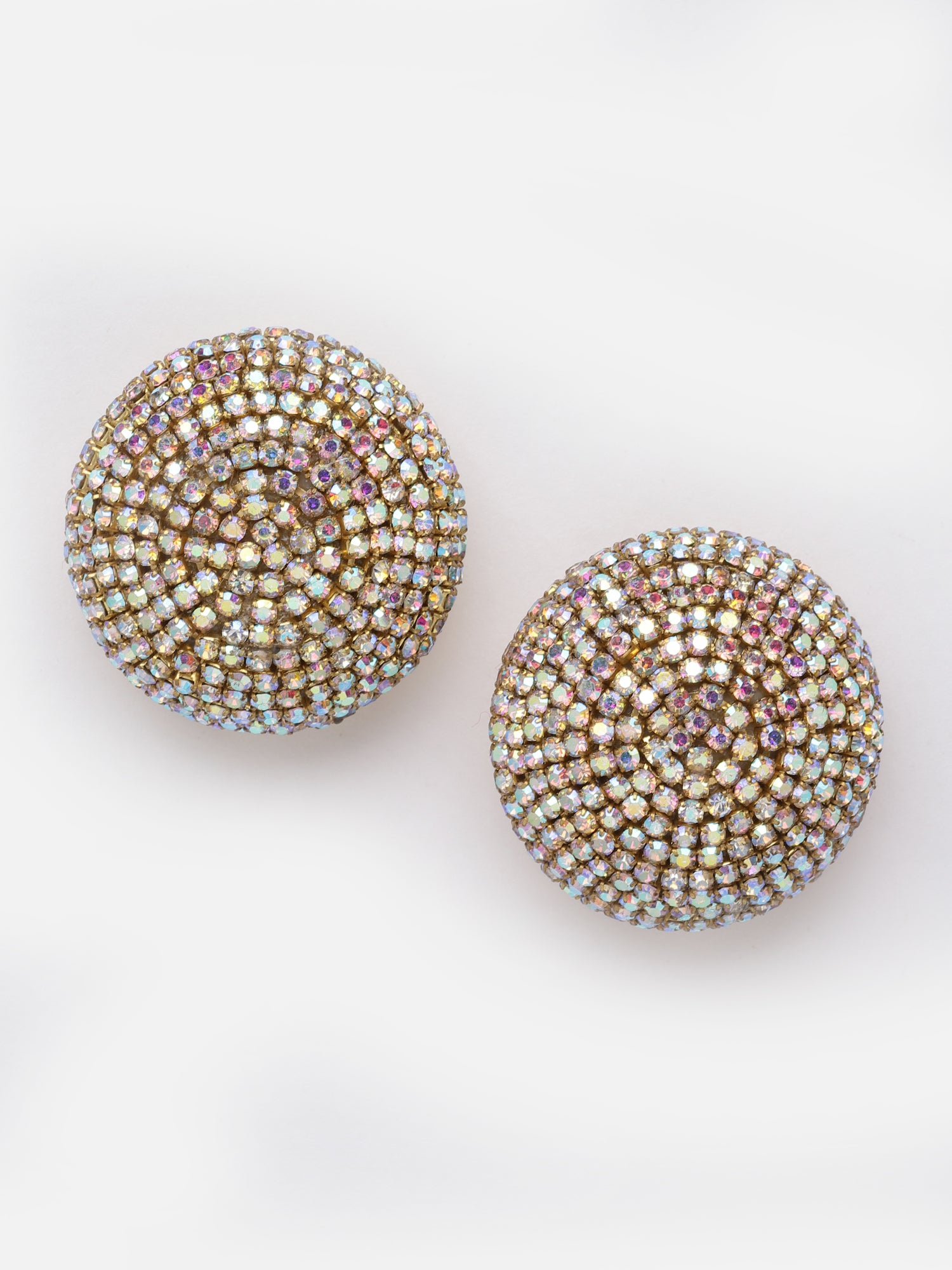 AB Crystal Stud Earrings