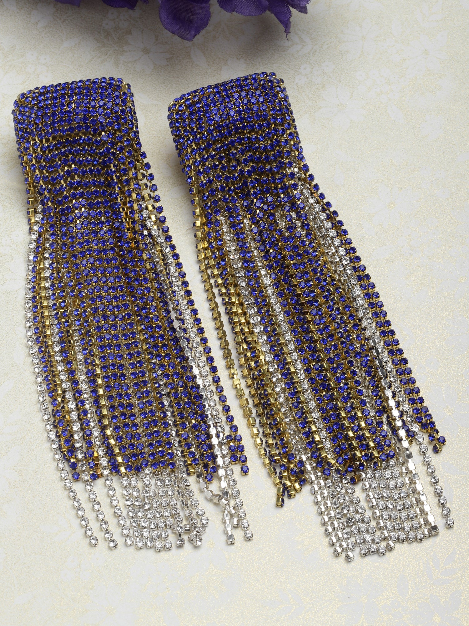 Crystal Long Chain Dangler 4