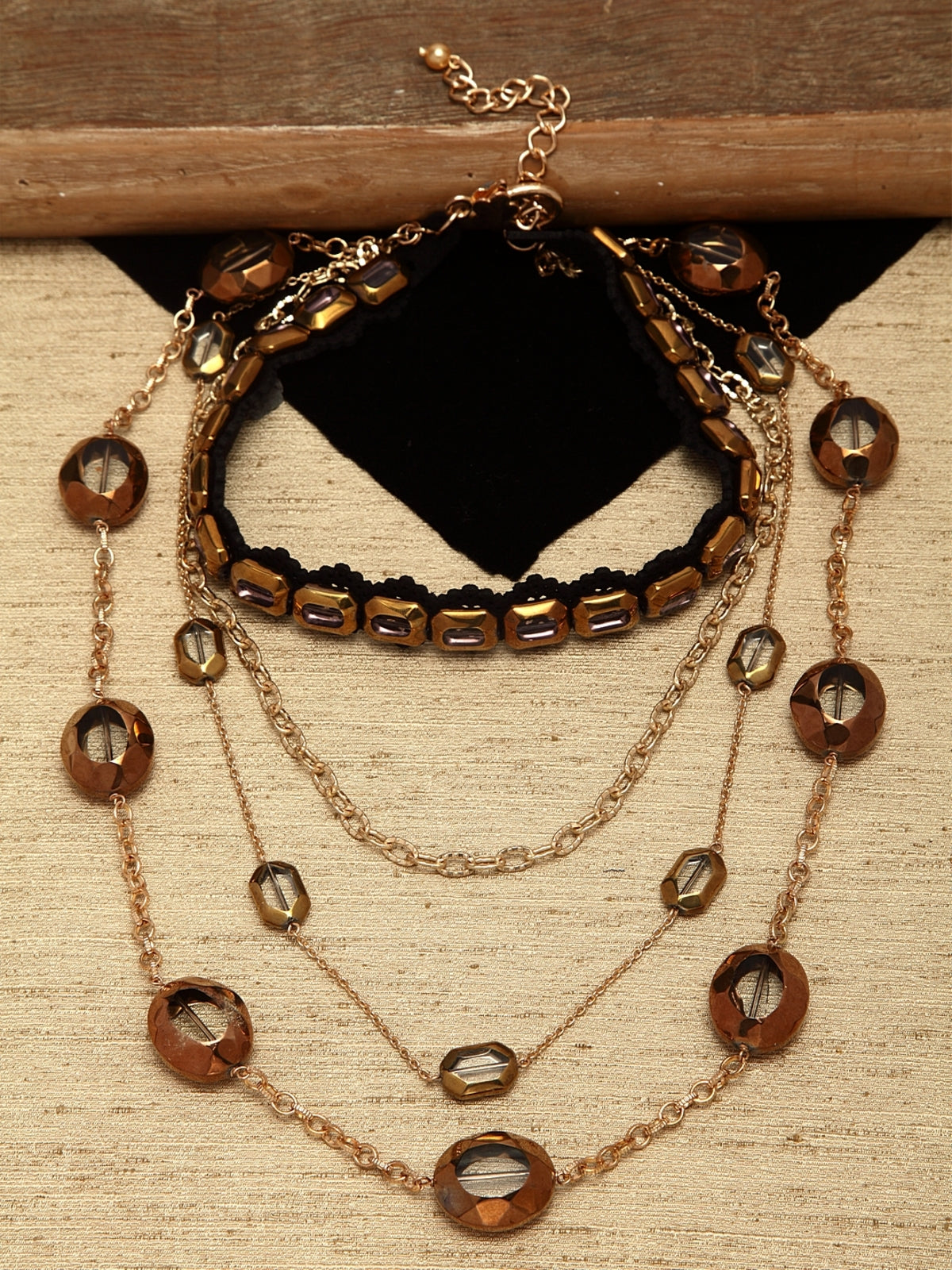 Multi Layered Long Necklace