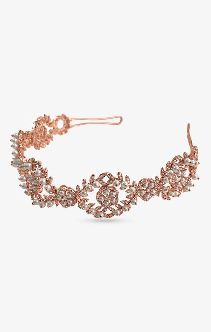 Muriel Rose Gold Headband