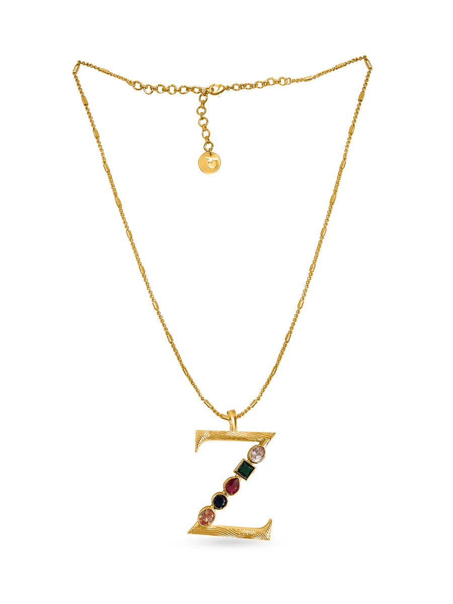 Grande Iniziale Charm Necklace