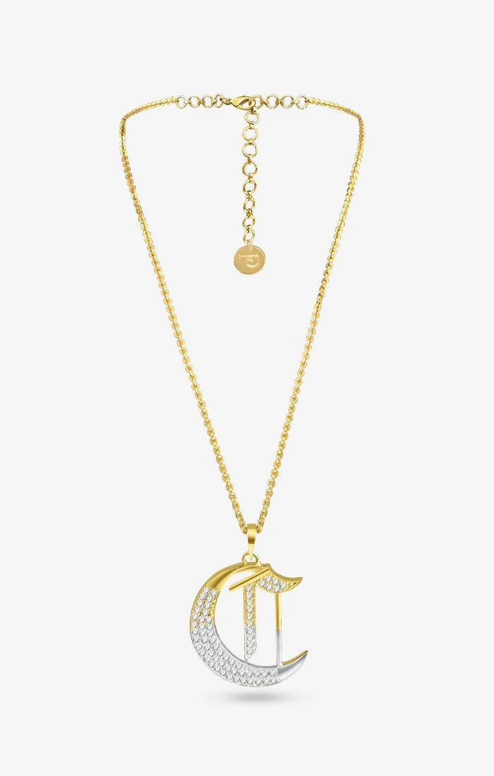 Brillo Iniziale Charm Necklace