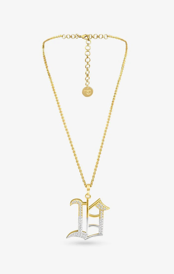 Brillo Iniziale Charm Necklace