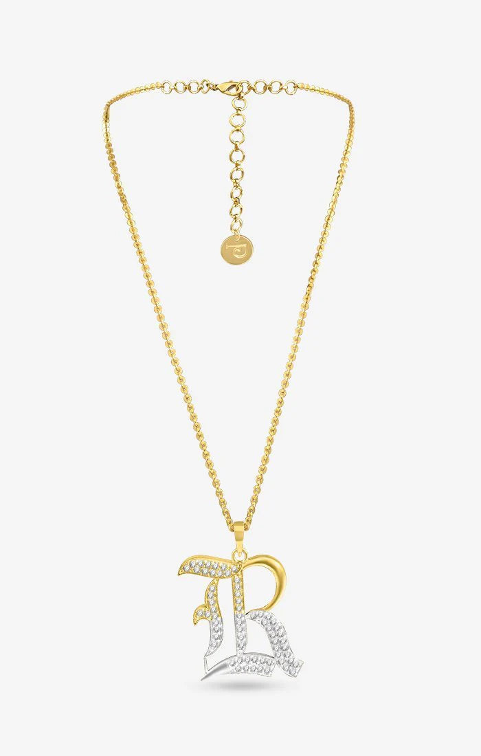 Brillo Iniziale Charm Necklace