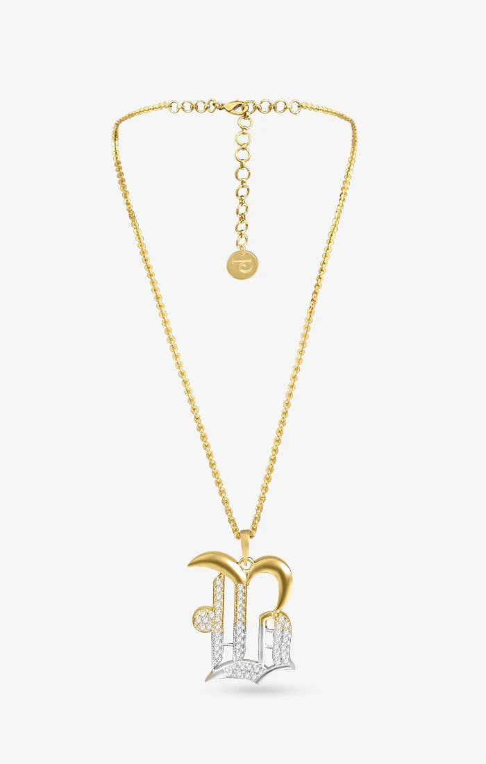Brillo Iniziale Charm Necklace