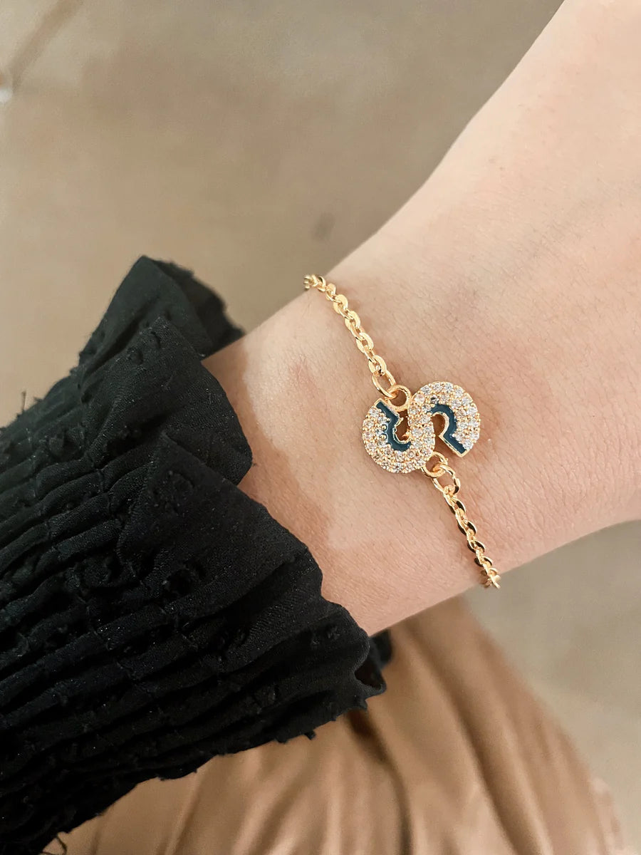 Shadow Iniziale Bracelet