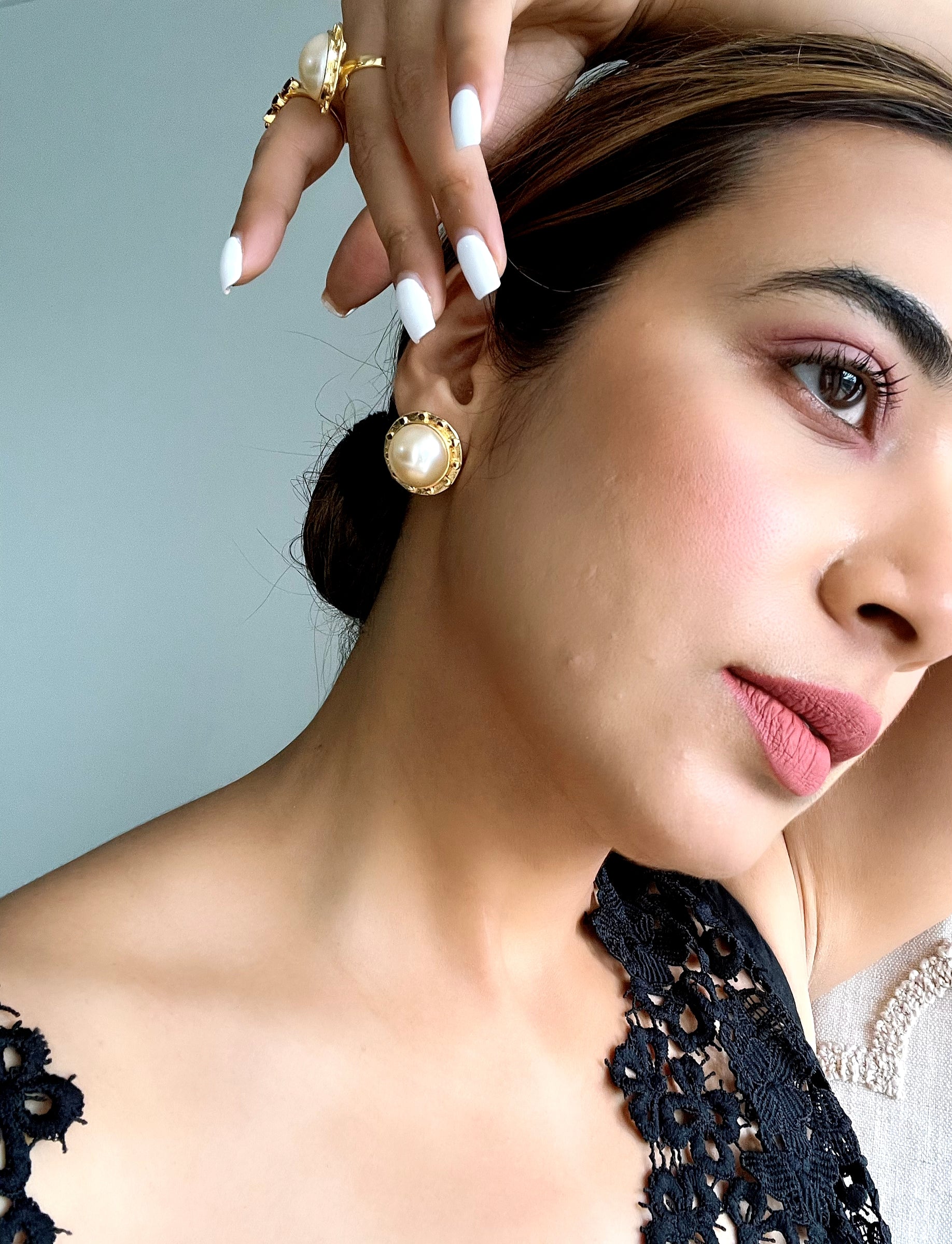 Pearl Luxe Studs