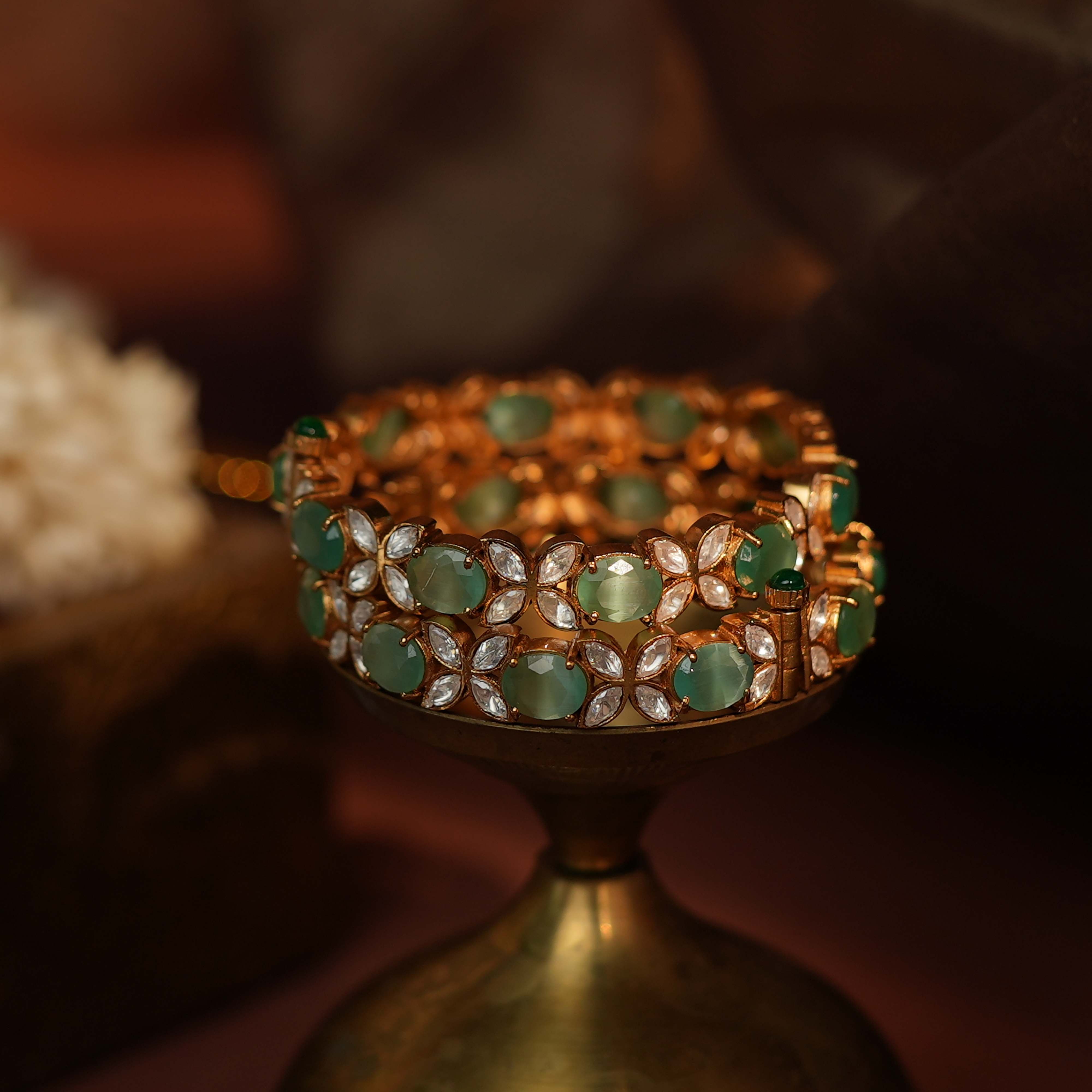 Suneri Bangle (Green)