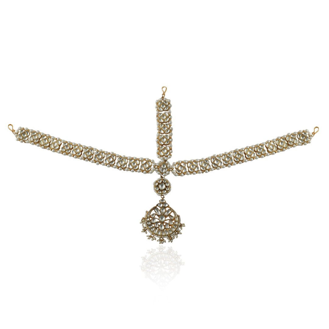 22Kt Wedding Wear Gold Plated Mathapatti