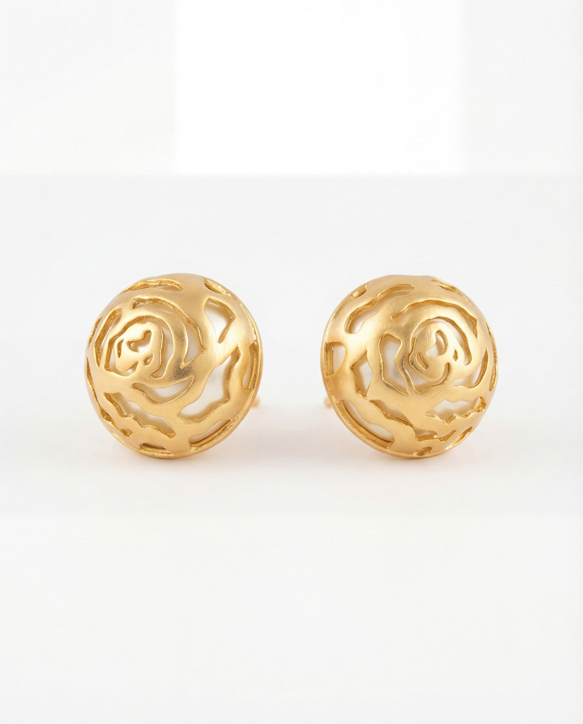 Audrey Rosette Studs