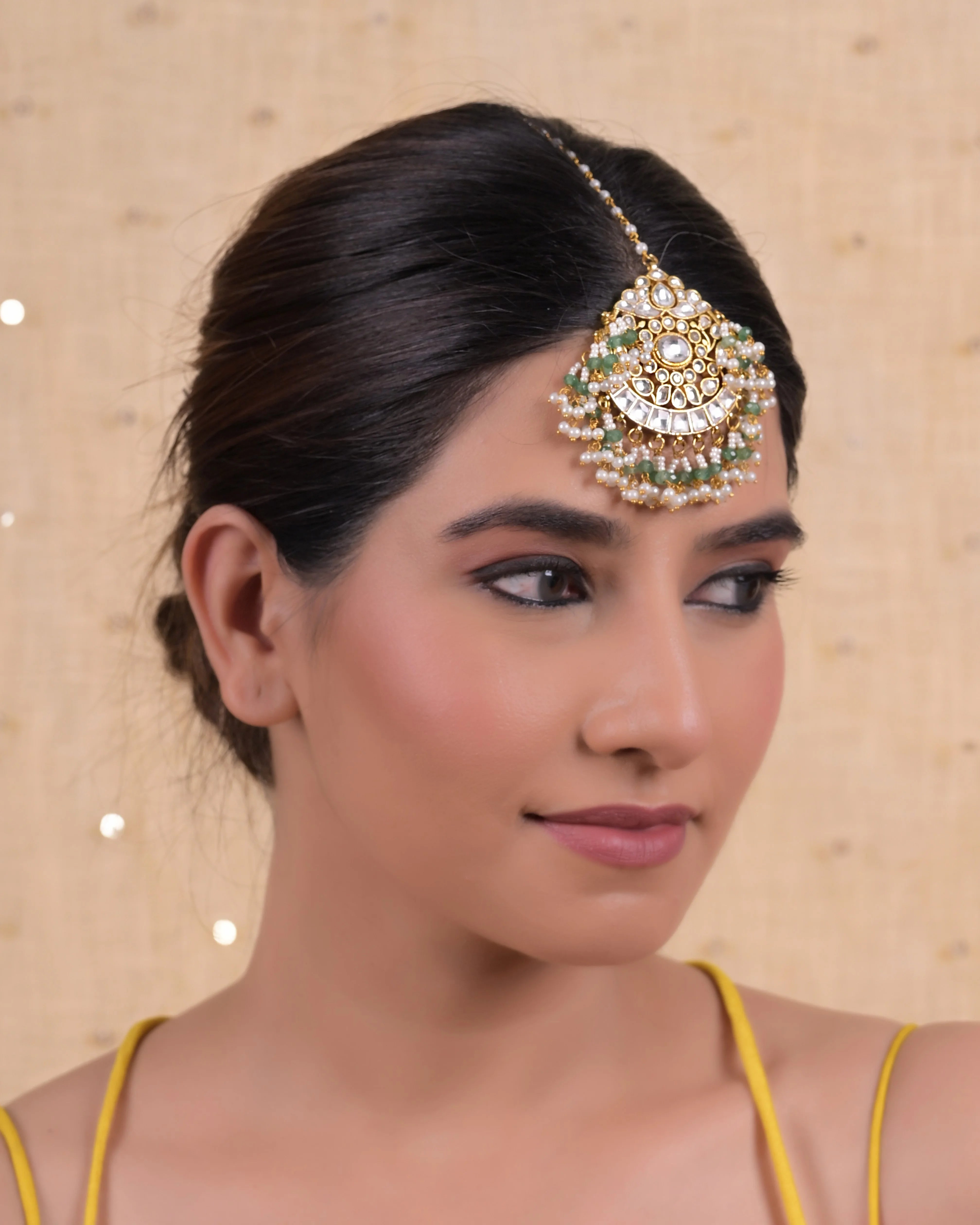 Jadau Kundan Maang Tika 3