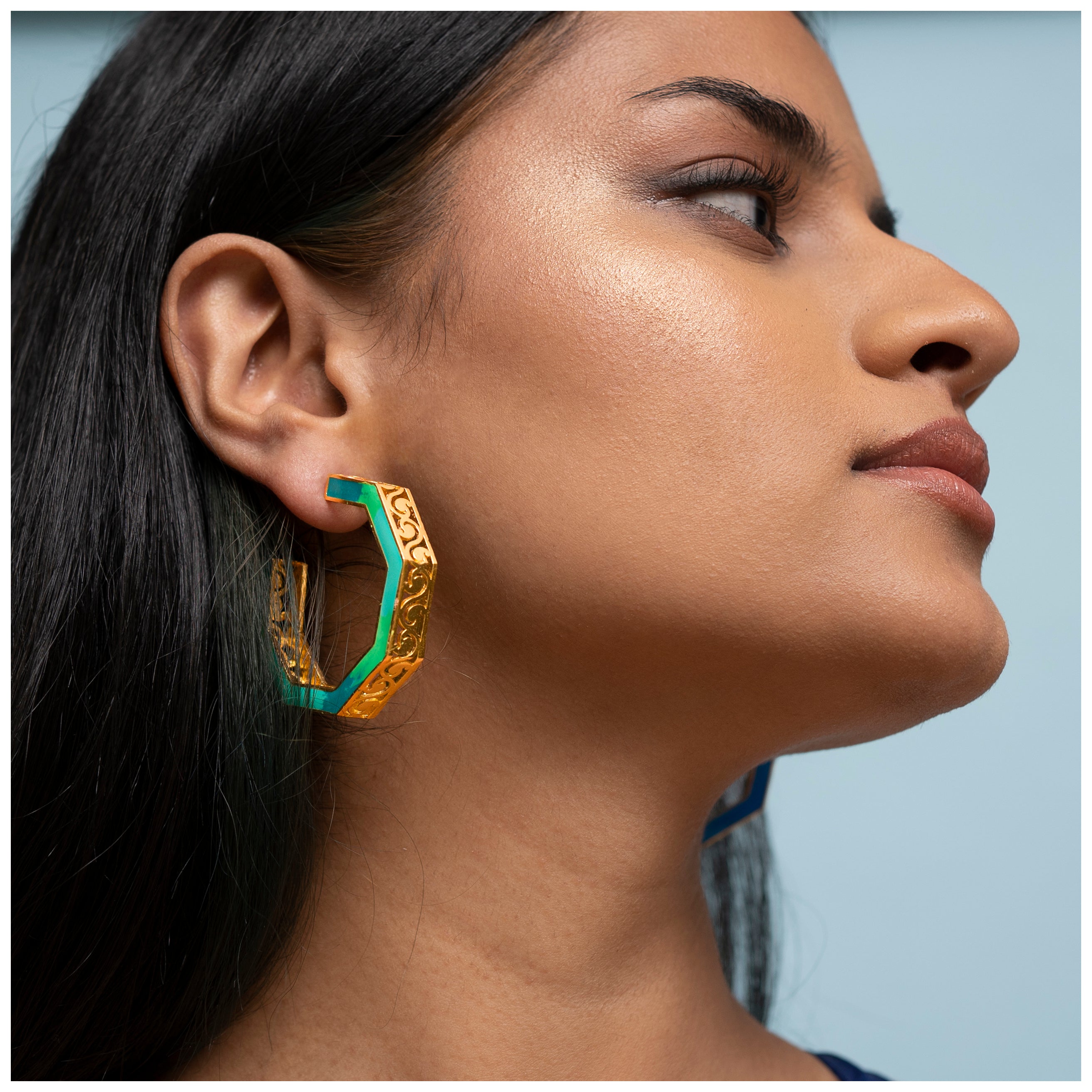 Octave jali hoops medium