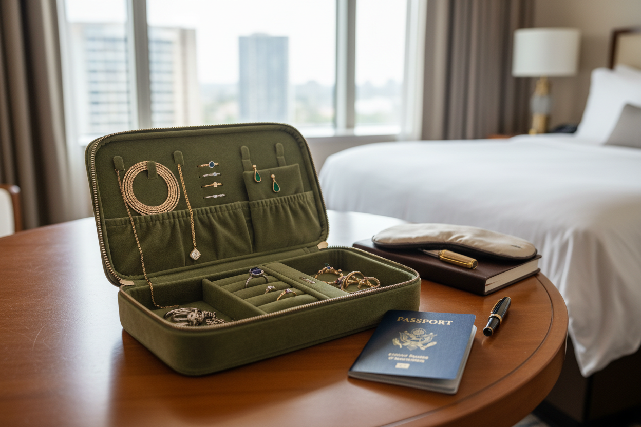 How to Store Jewellery Safely While Travelling