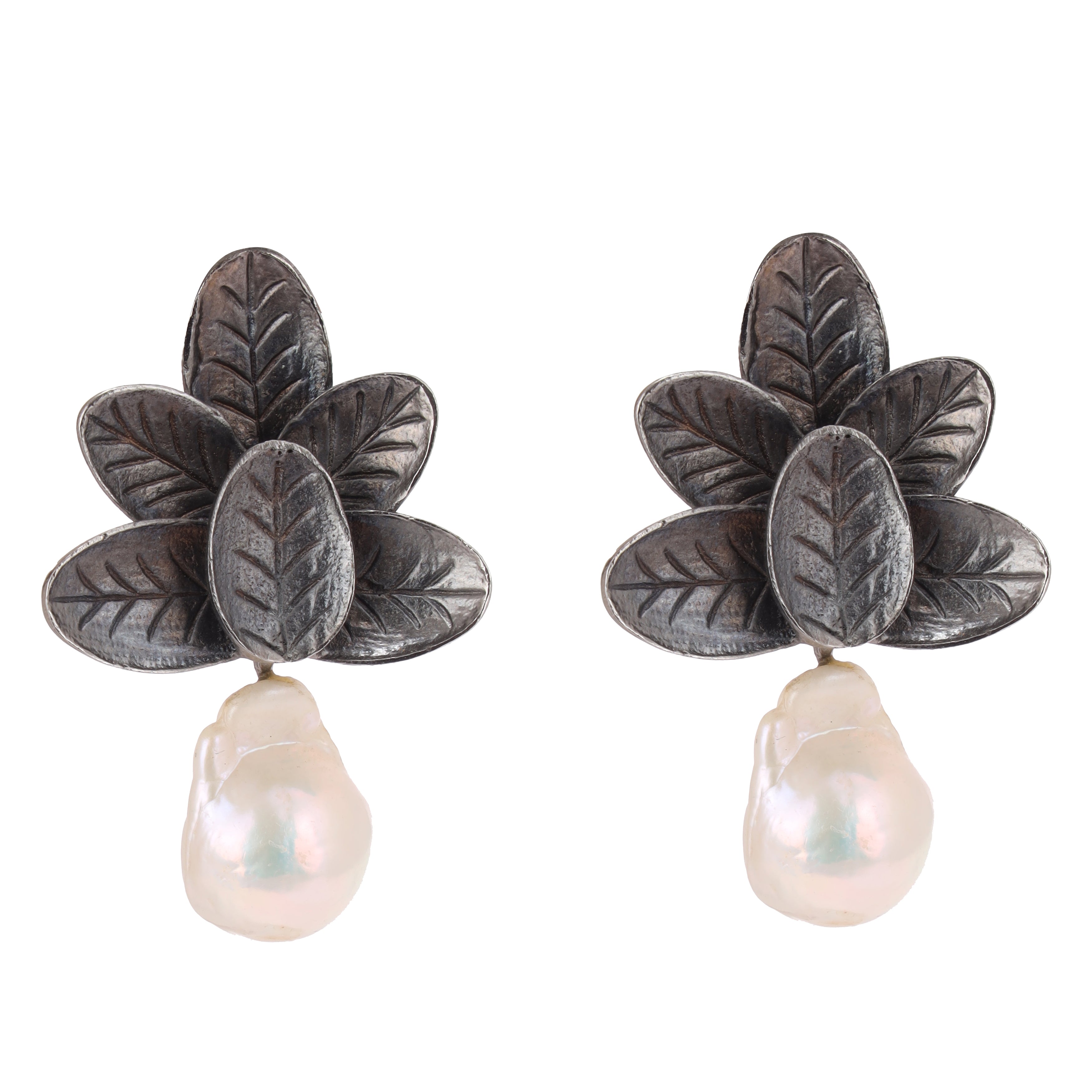 Dangler fidget gold earrings