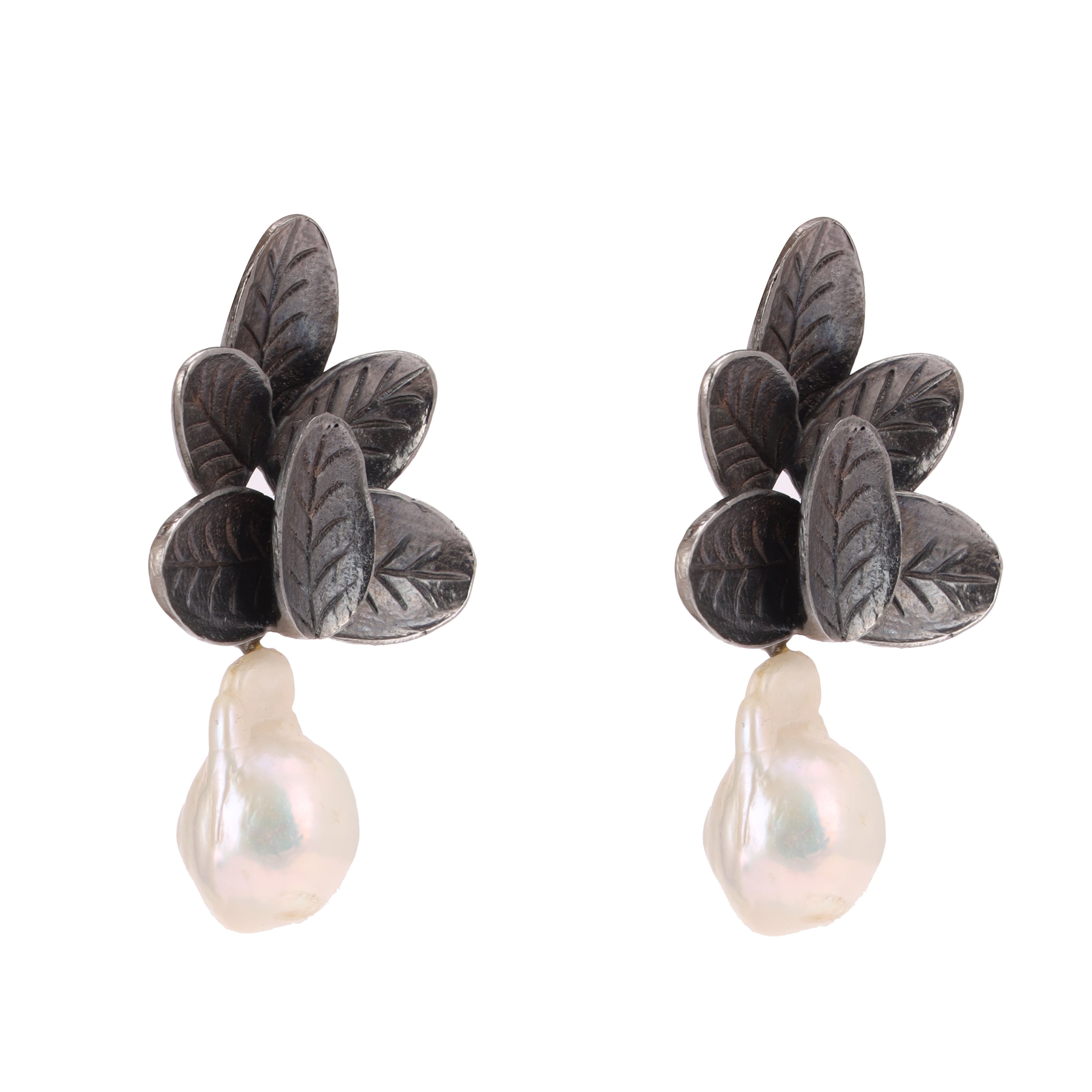Dangler fidget gold earrings