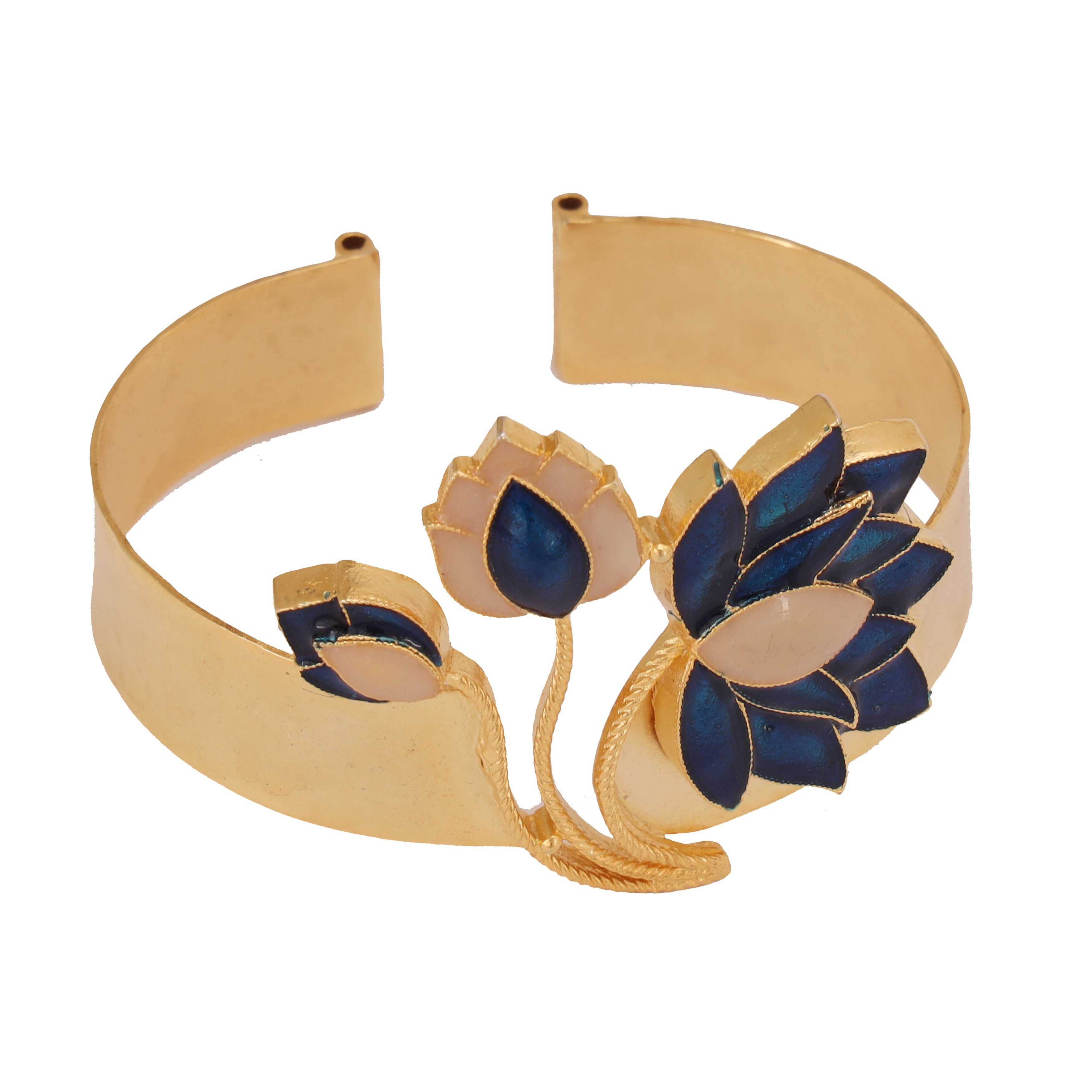 Midnight blue blume bracelet