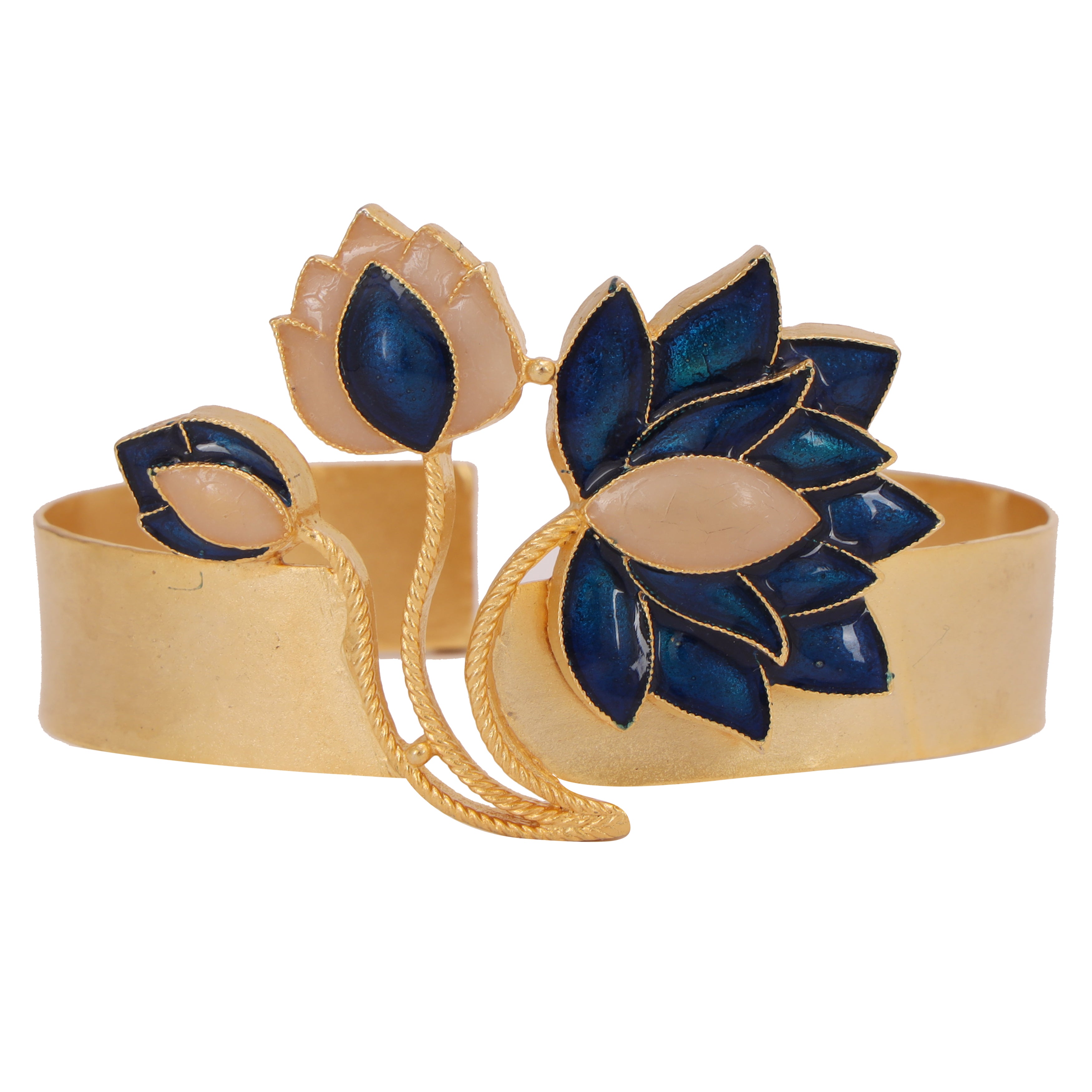 Midnight blue blume bracelet