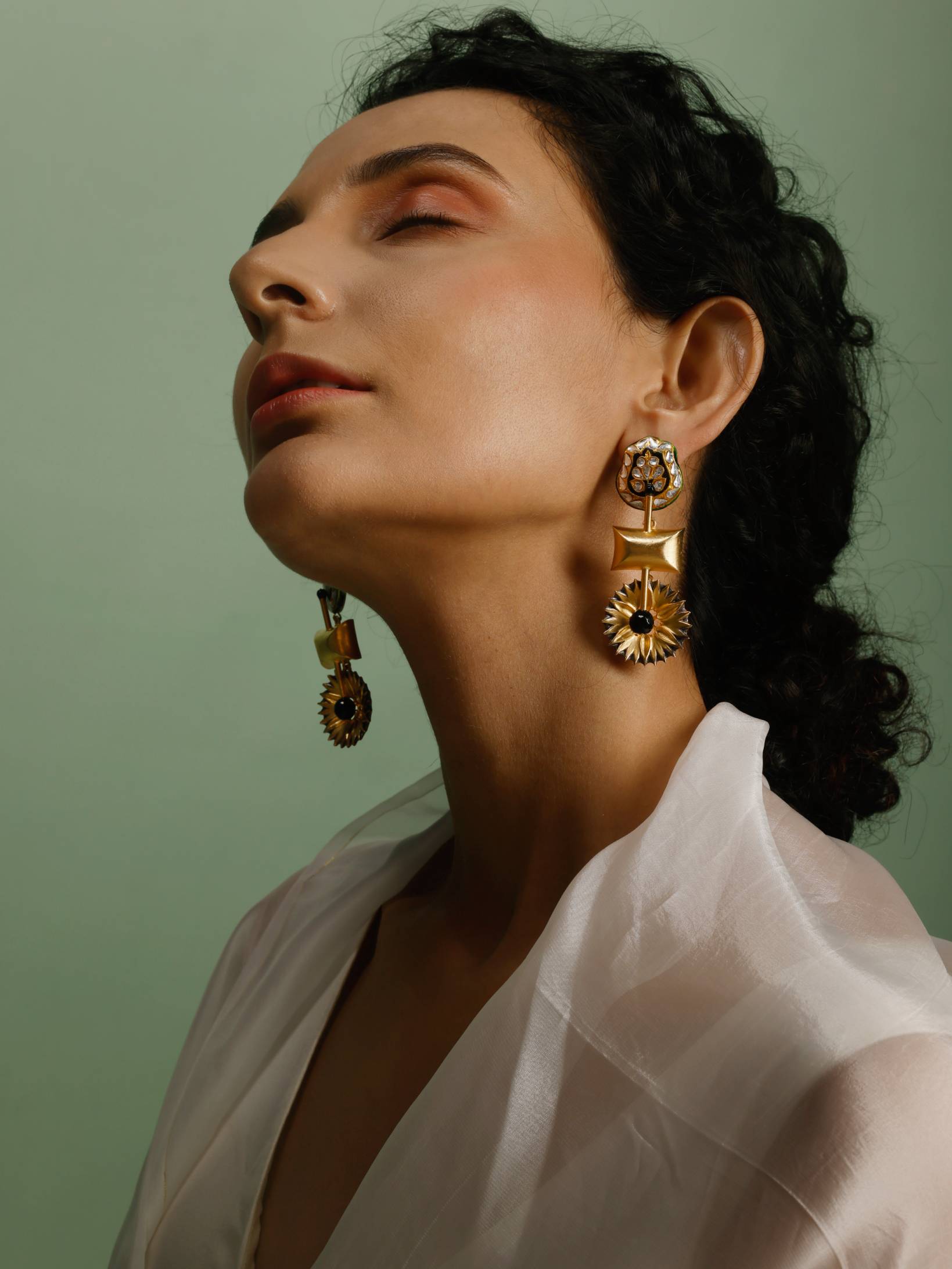 Mughal hand crafted earrings