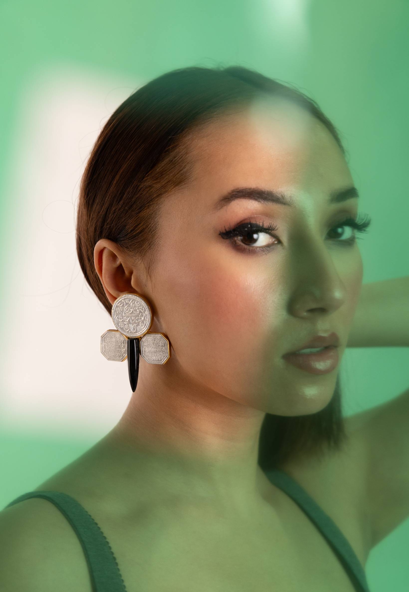 Piercing pencil earrings