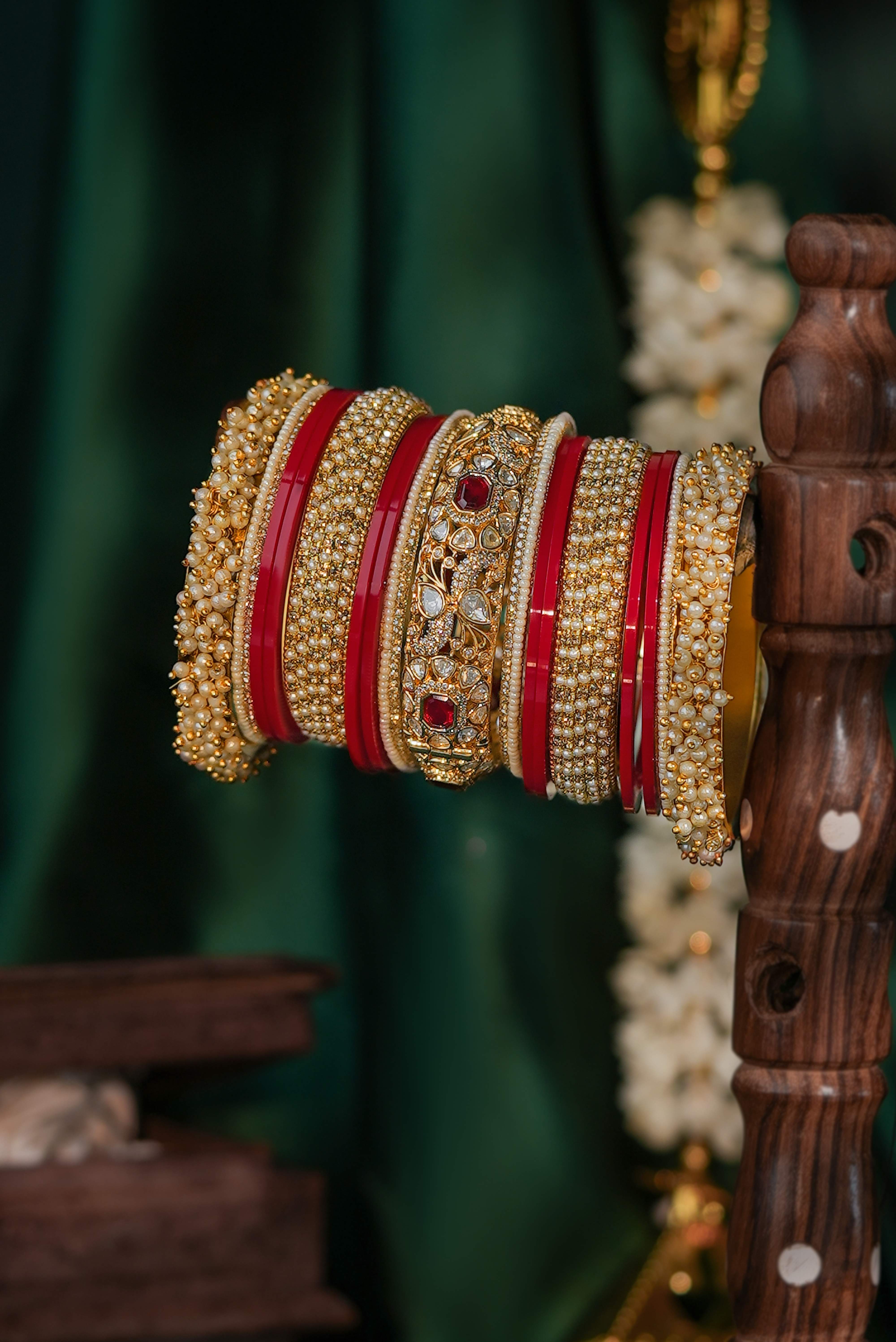 Punjabi Chuda with Pearl