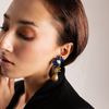 Statera blume blue earrings