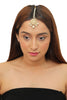 White Pearl Beaded Small Tikka
