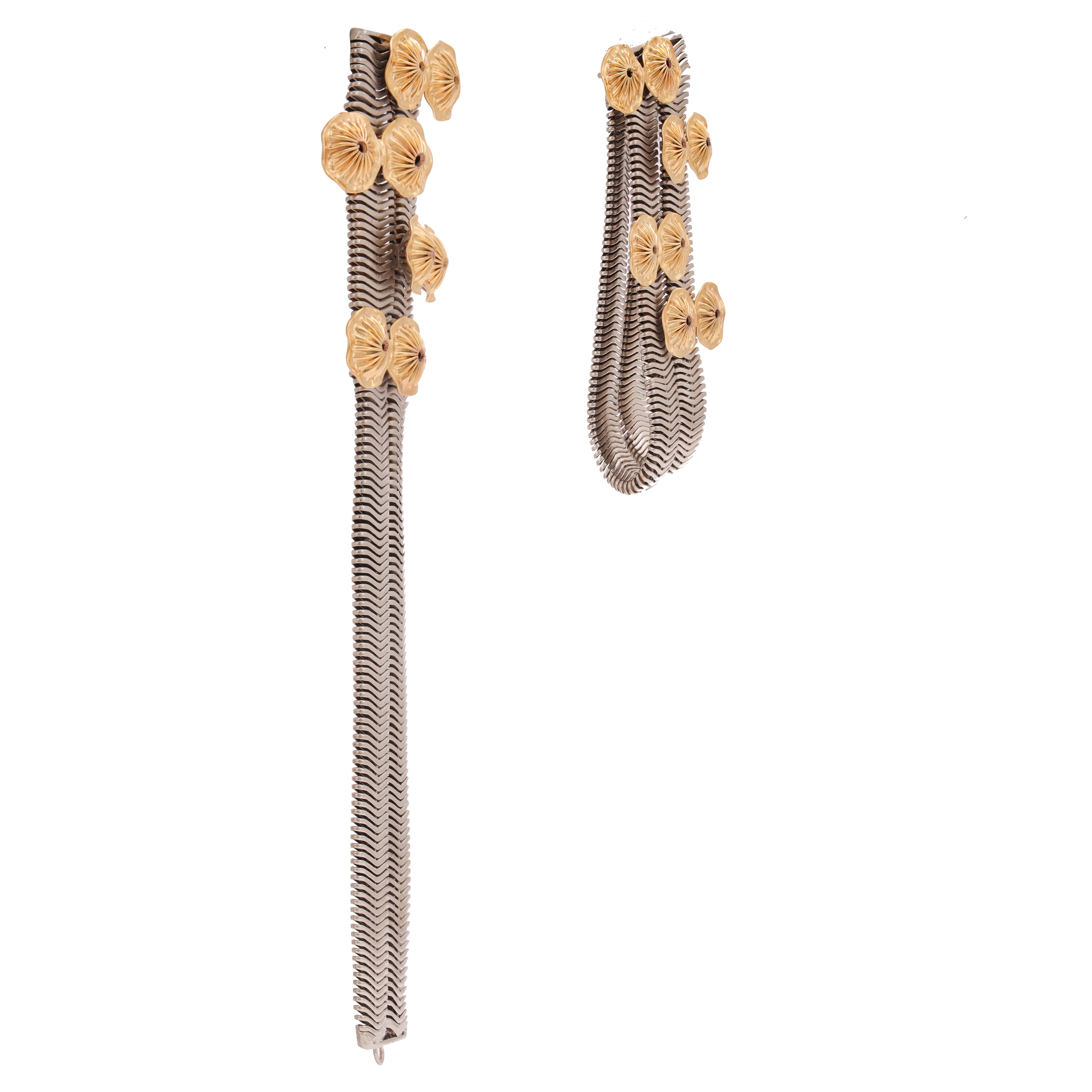 Paradise dew earrings silver
