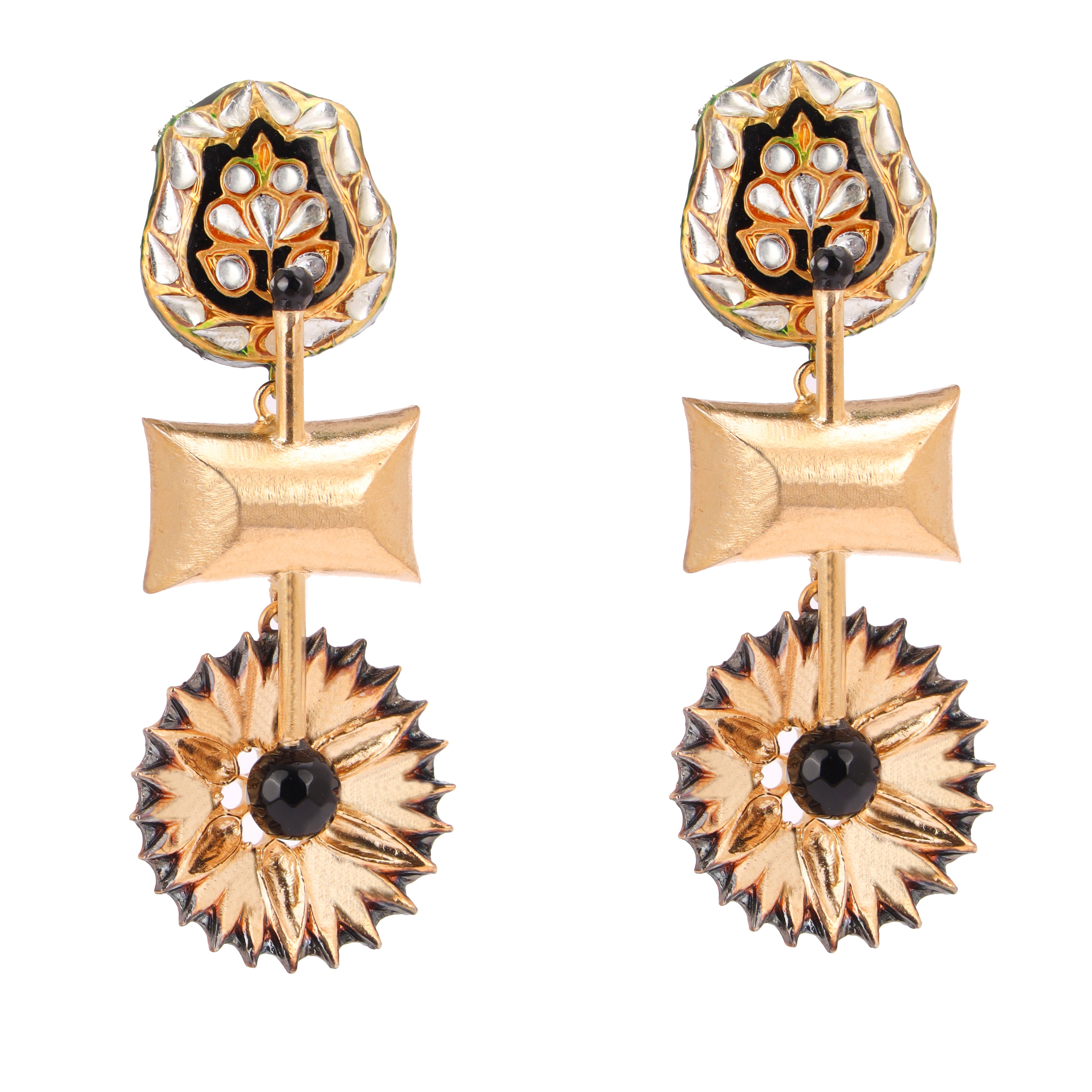 Mughal hand crafted earrings