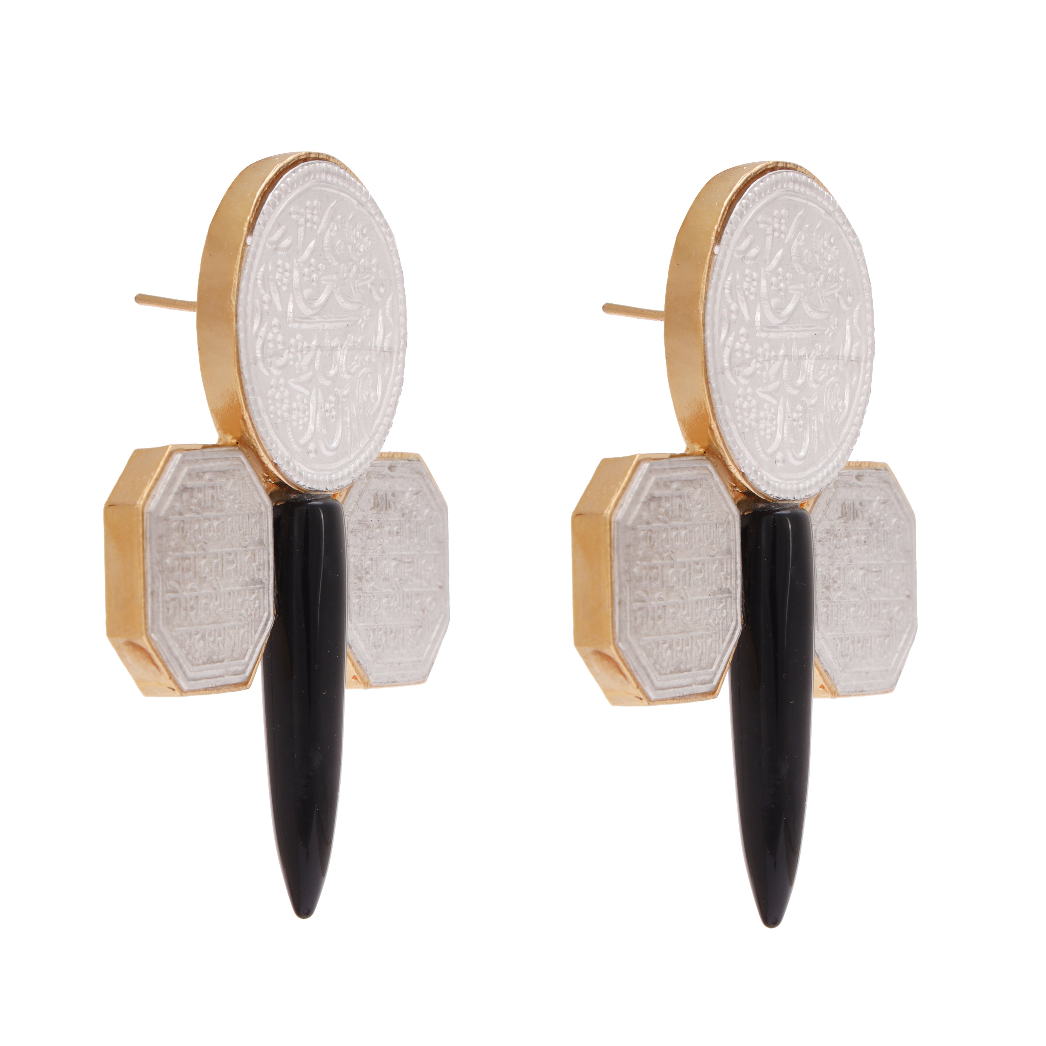 Piercing pencil earrings