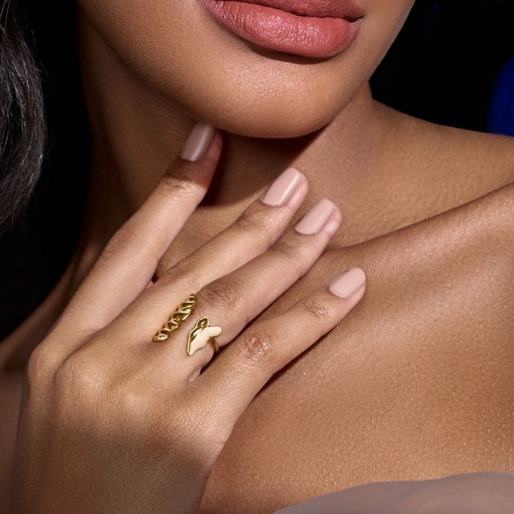 Bloom Ring- Ivory
