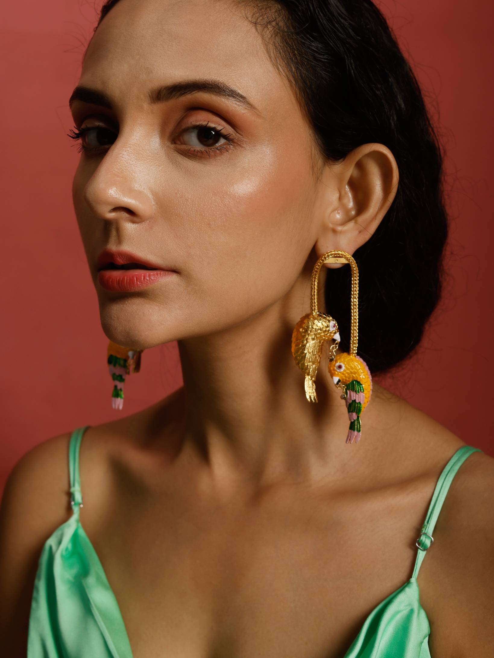 Opposites attract earrings